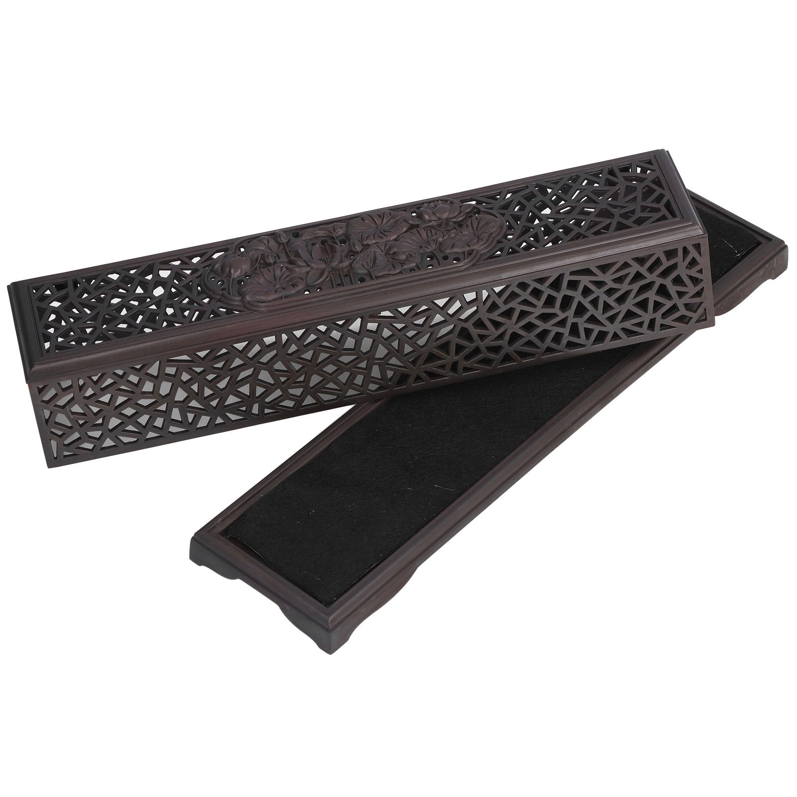 Incense Holder Burners Chinese Classical Lotuses Patten Exquisite Workmanship Use Safety Many Uses Home Decoration - Image 5