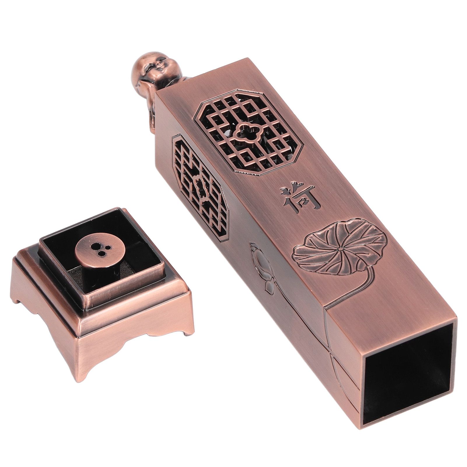 Incense Holder Elegant Appearance Hollow Design Exquisite Workmanship Smoother Texture Incense Burners for Tea Rooms - Image 5