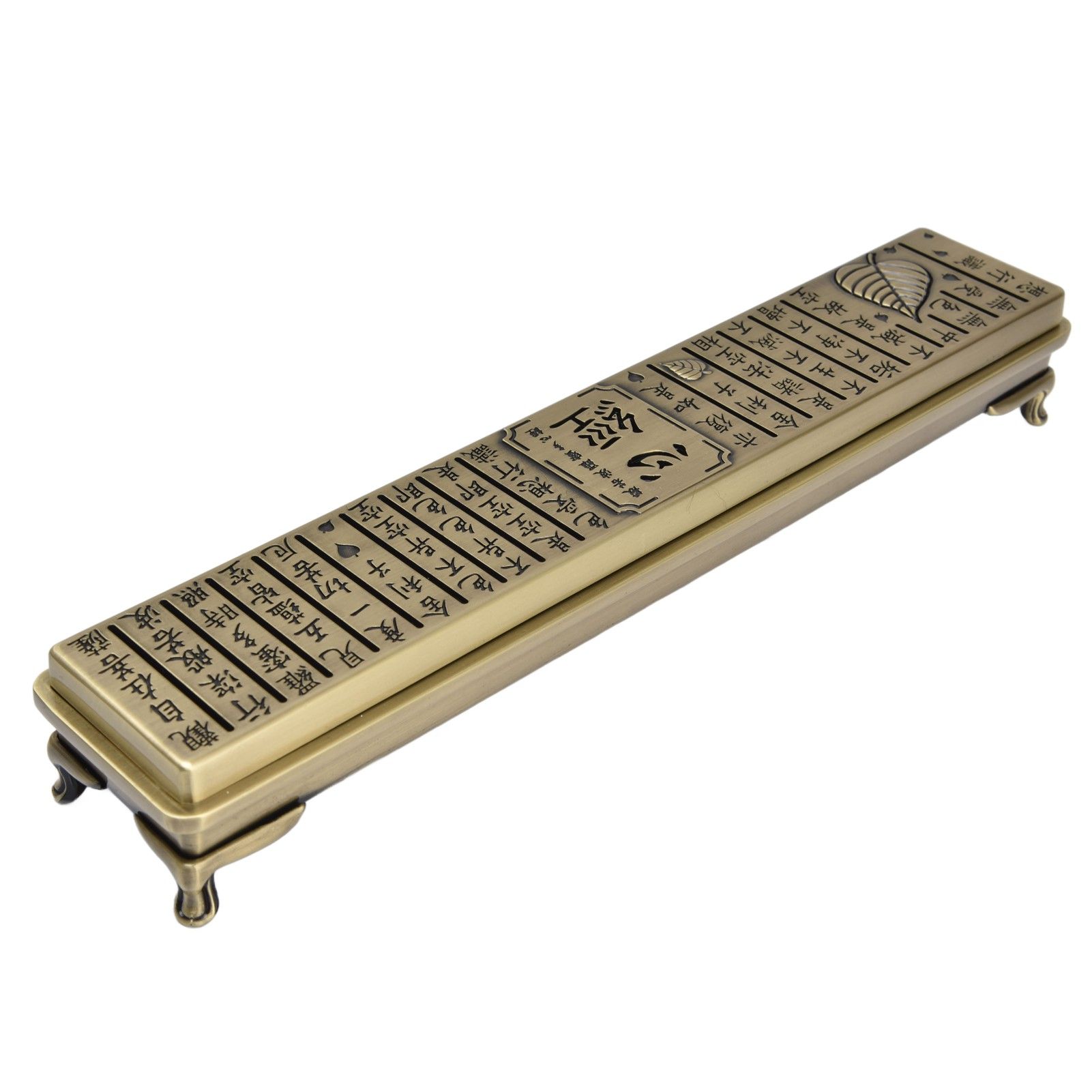 Antique Incense Burner Box Bedroom Aroma Burner Zinc Alloy Incense Stick Holder for Household - Image 2