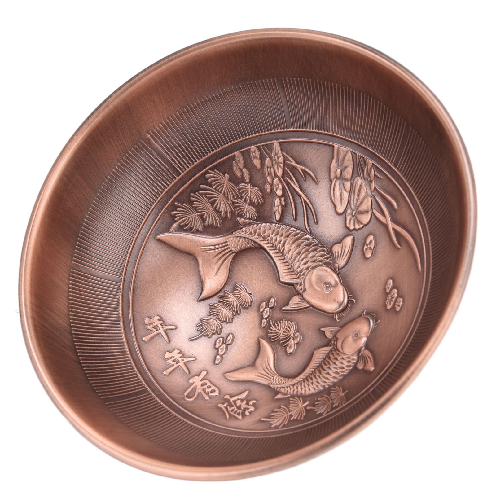 Retro Home Incense Burner Copper Alloy Smoked Incense Burner Holder for Study Room Entrance HallRed Copper 277 - Image 4