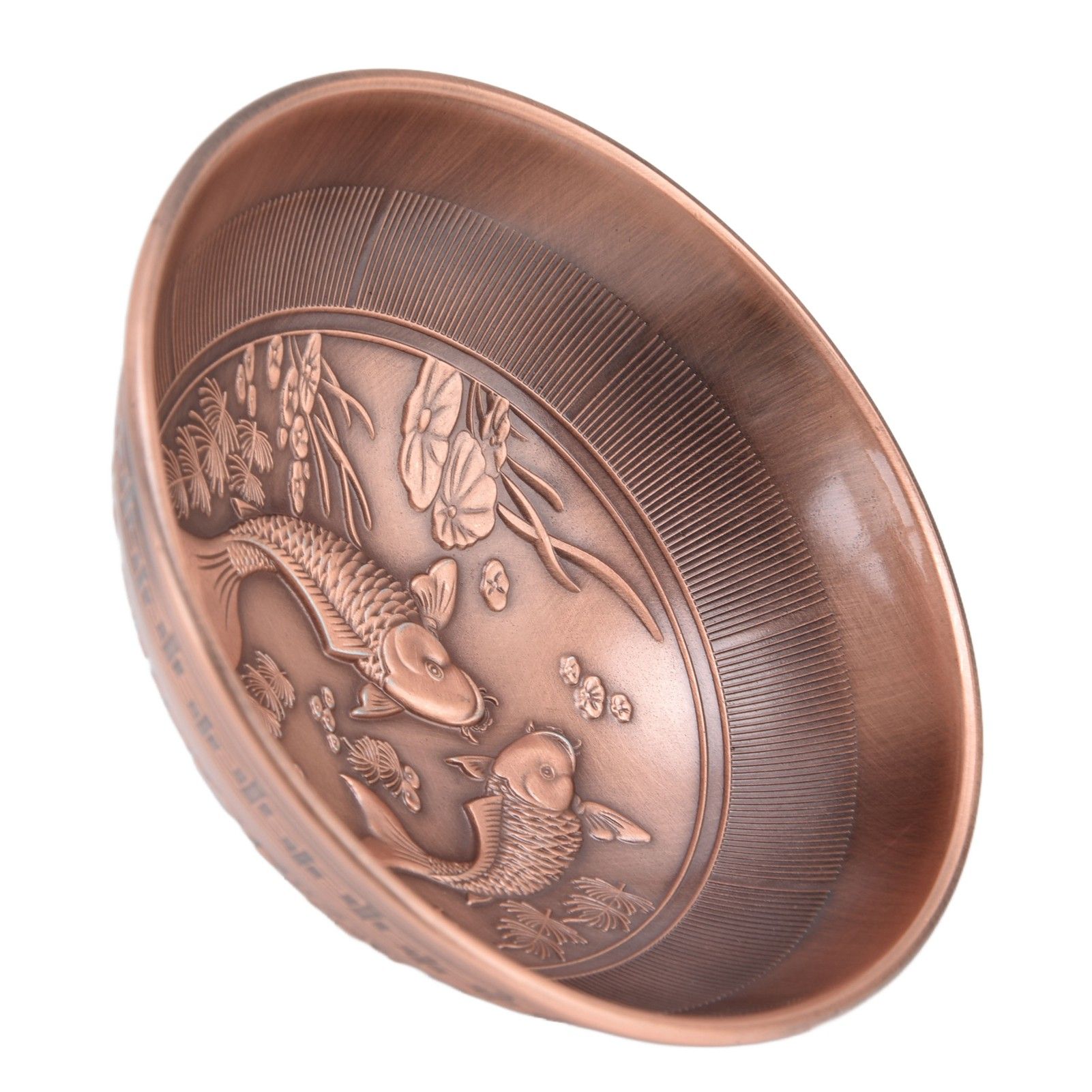 Retro Home Incense Burner Copper Alloy Smoked Incense Burner Holder for Study Room Entrance HallRed Copper 277 - Image 8