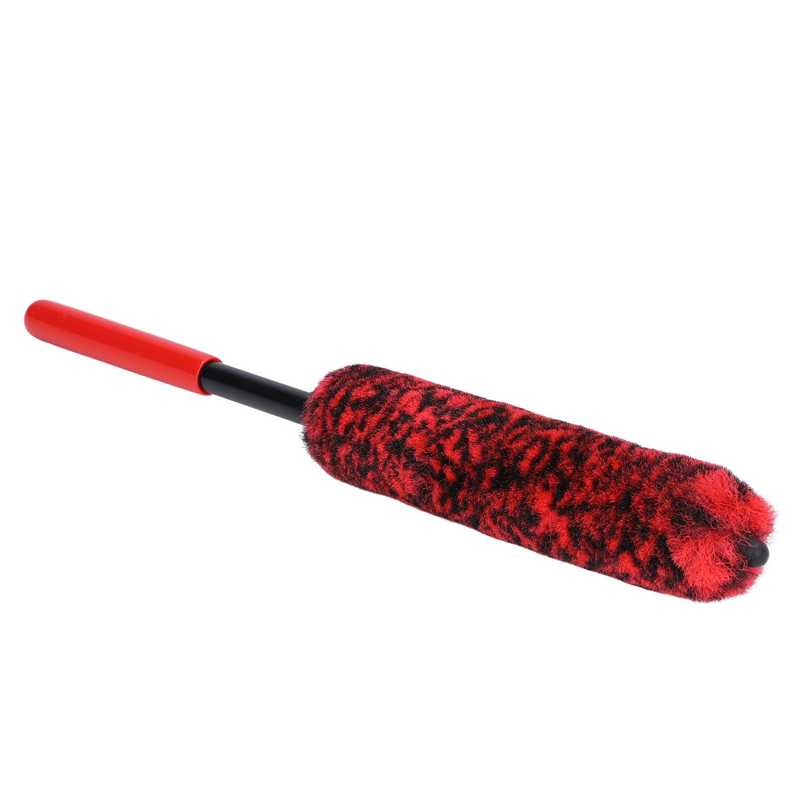 Universal Car Wheel Hub Cleaning Brush Flexible Long Handle Car Tire Detailing Brush Red - Image 7