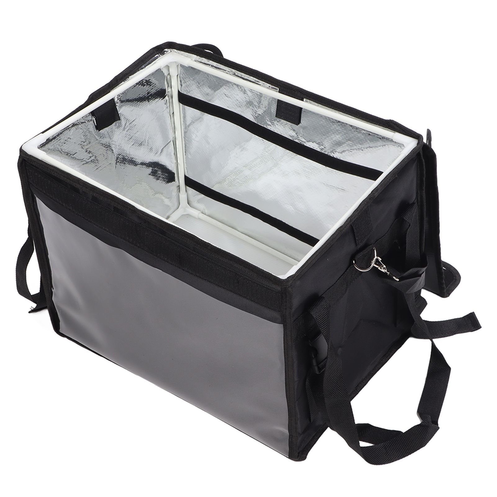 Food Delivery Bag Waterproof Multi Layer Design Large Capacity Cushioning Effect Internal Support Structure Backpack - Image 7