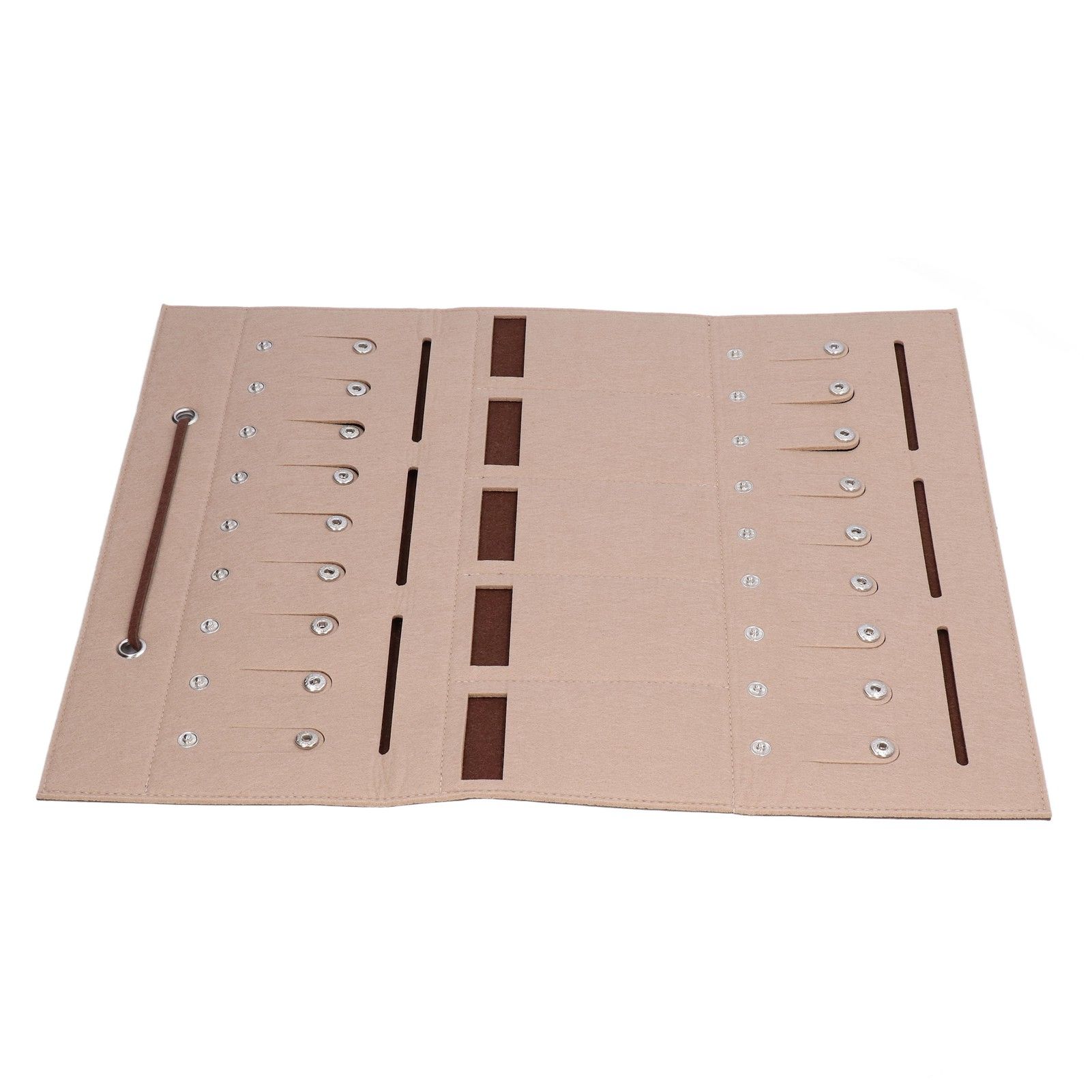 Sunglass Storage Large Capacity Durable Wearable Simple Style Foldable Practical Light Weight Hanging Organizer - Image 5