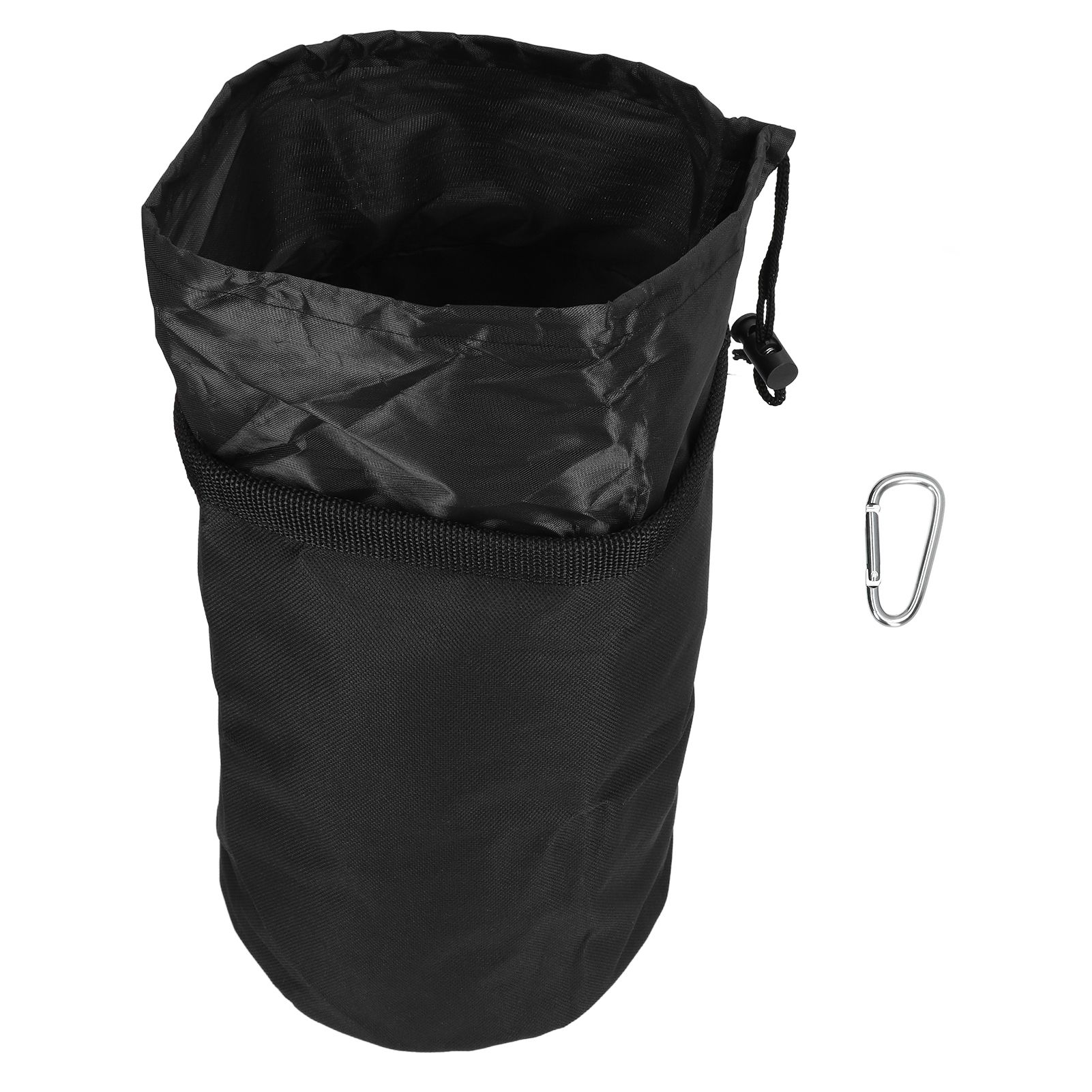 Foldable Grocery Basket Large Capacity Hook Design Closure Rope Simple Operation Storage Basket - Image 1