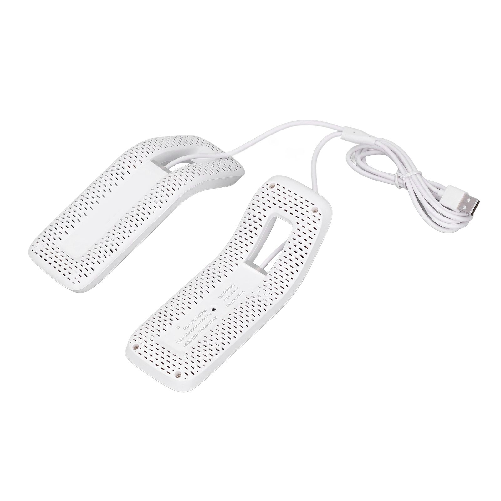 Shoe Deodorizer Dryer Portable USB Electric Shoes Dryer for Gloves Socks Jewelry Box White - Image 4