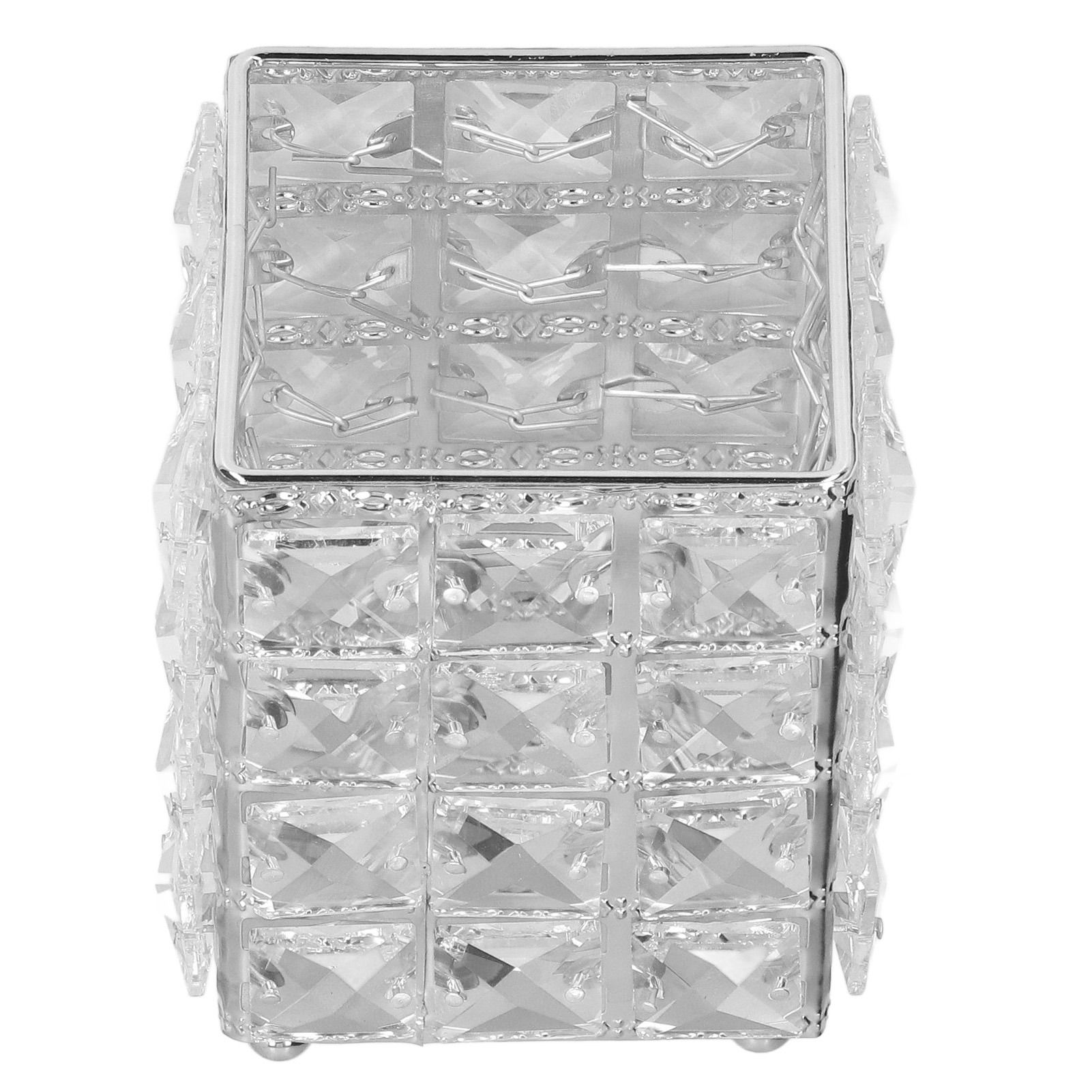 Makeup Brush Holder European Style Make Up Storage Cup for Bathroom Home Bedroom OfficeSilver - Image 5