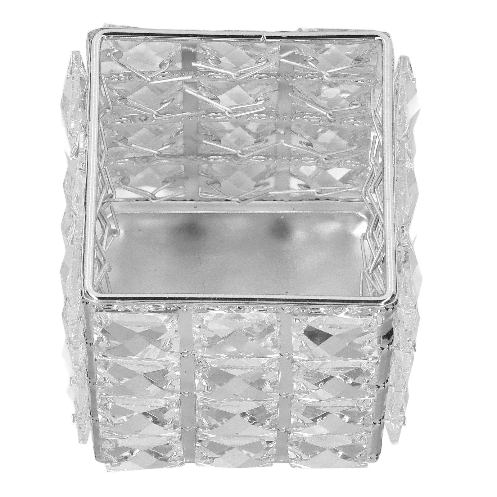 Makeup Brush Holder European Style Make Up Storage Cup for Bathroom Home Bedroom OfficeSilver - Image 8