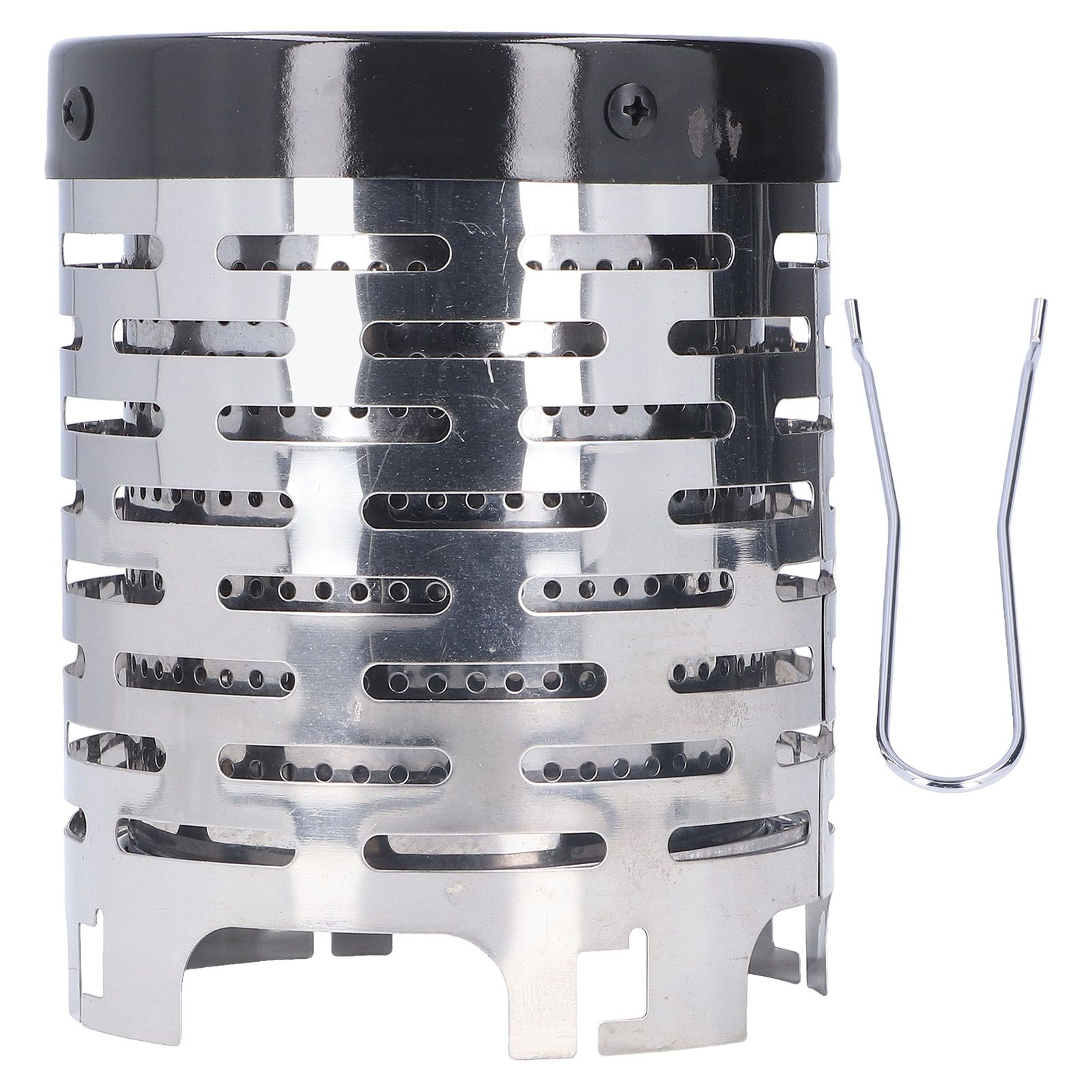 Stove Heating Cover Portable Practical Outdoor Camping Stove Mini Stainless Steel Heating Cover - Image 1