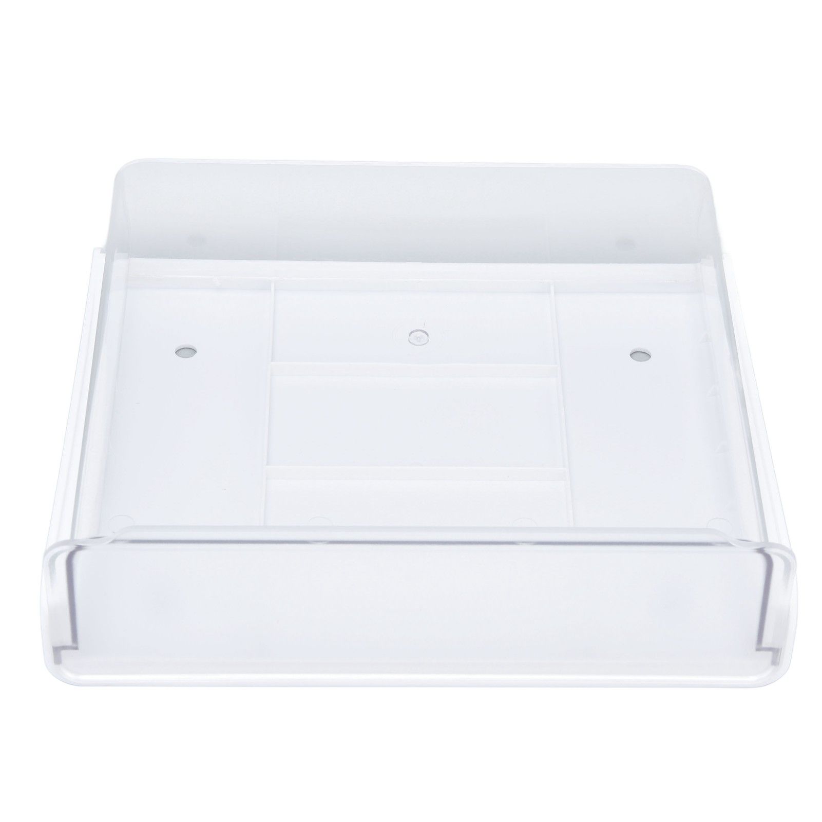 Acrylic Drawer Storage Concealed Acrylic Drawer Storage Holder with 3 Pastes for Home OfficeL - Image 2