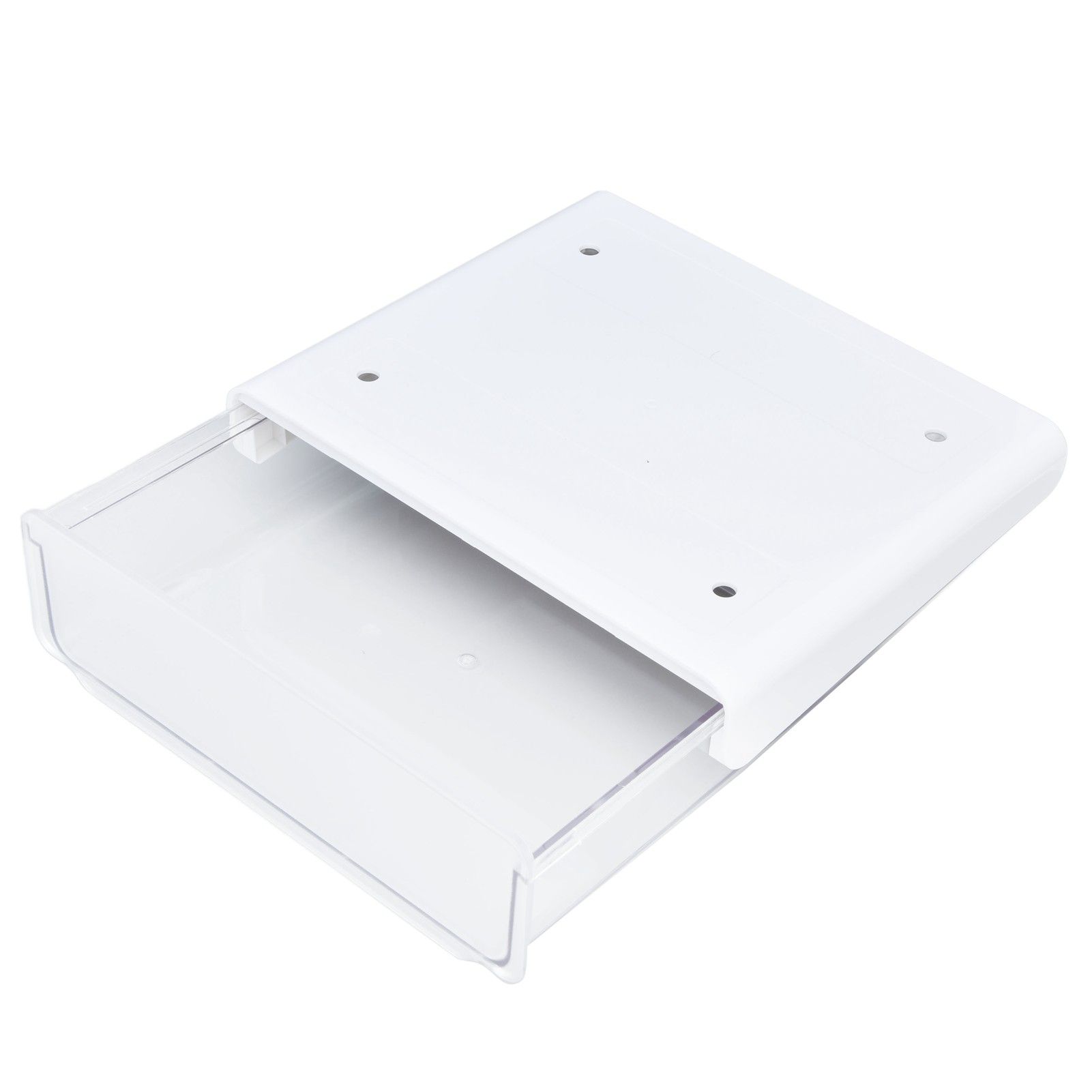 Acrylic Drawer Storage Concealed Acrylic Drawer Storage Holder with 3 Pastes for Home OfficeL - Image 7