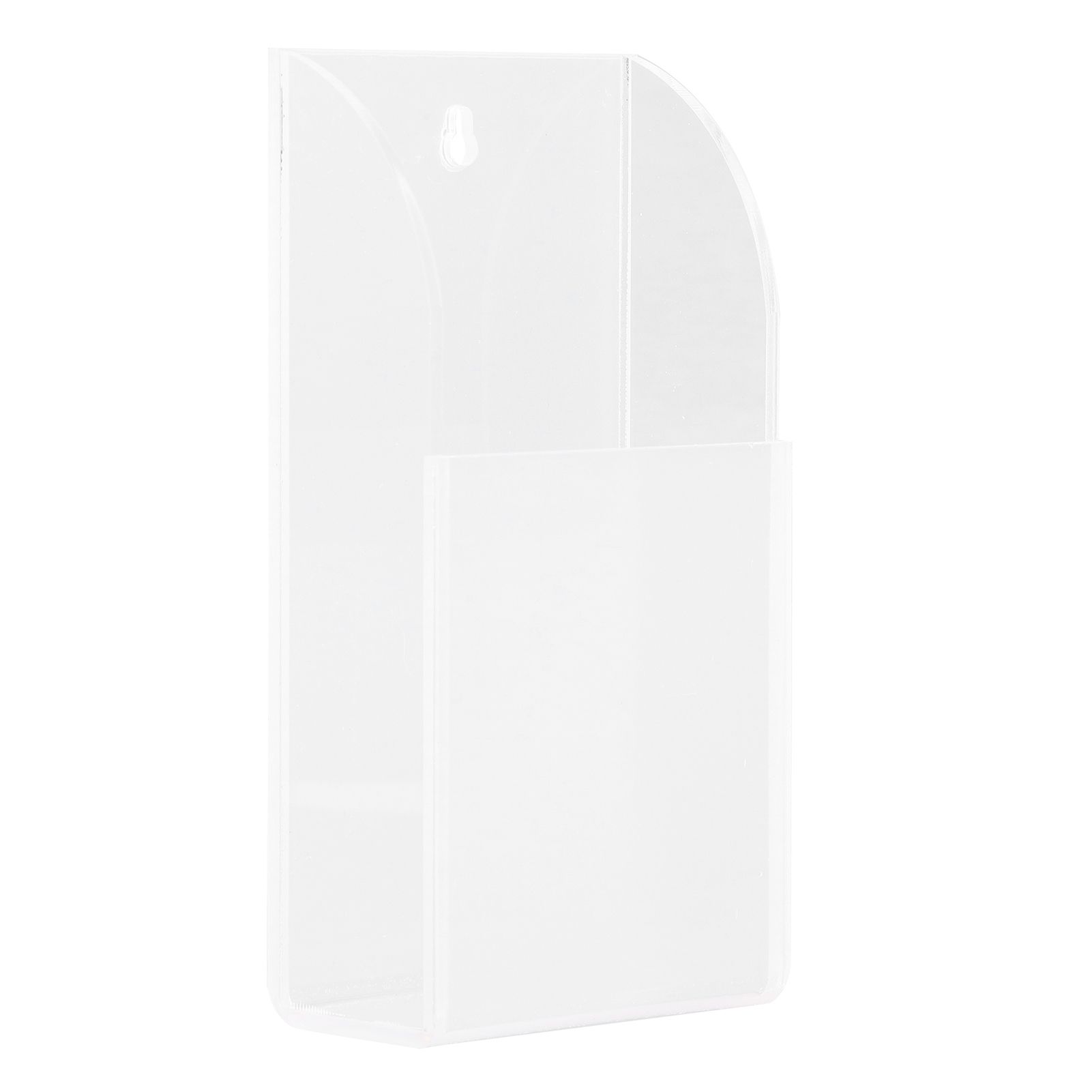 Acrylic Remote Control Holder Simple Wall Mount Media Organizer Transparent Cosmetics Stand1 Cell - Image 8