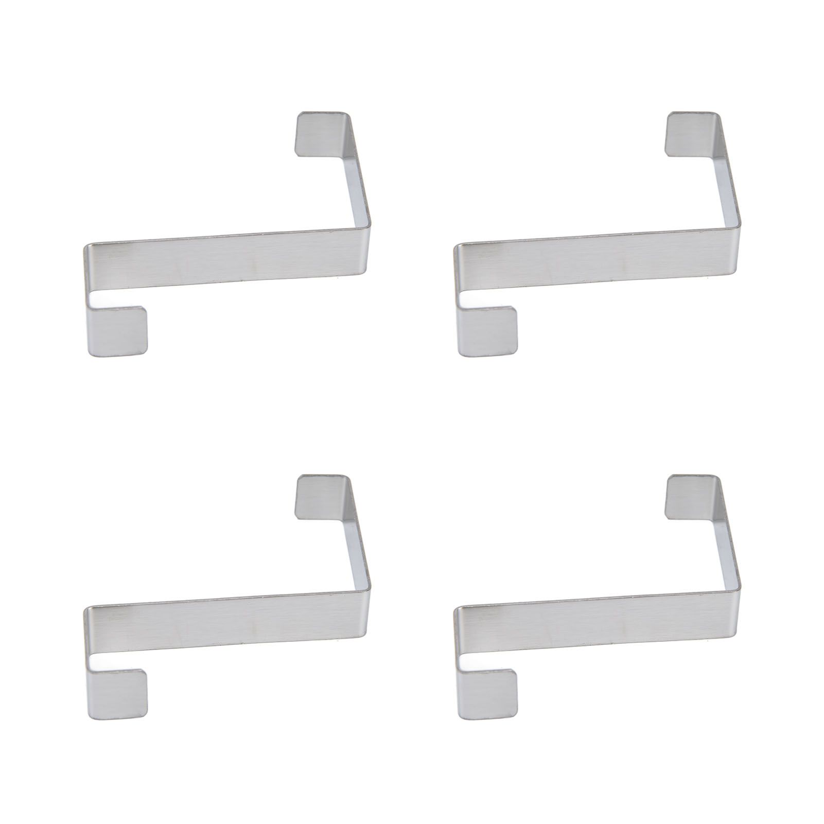 10Pcs Stainless Steel Cabinet Door Hook Waterproof Z Shaped Reversible Door Hanger for Kitchen Apartment - Image 6