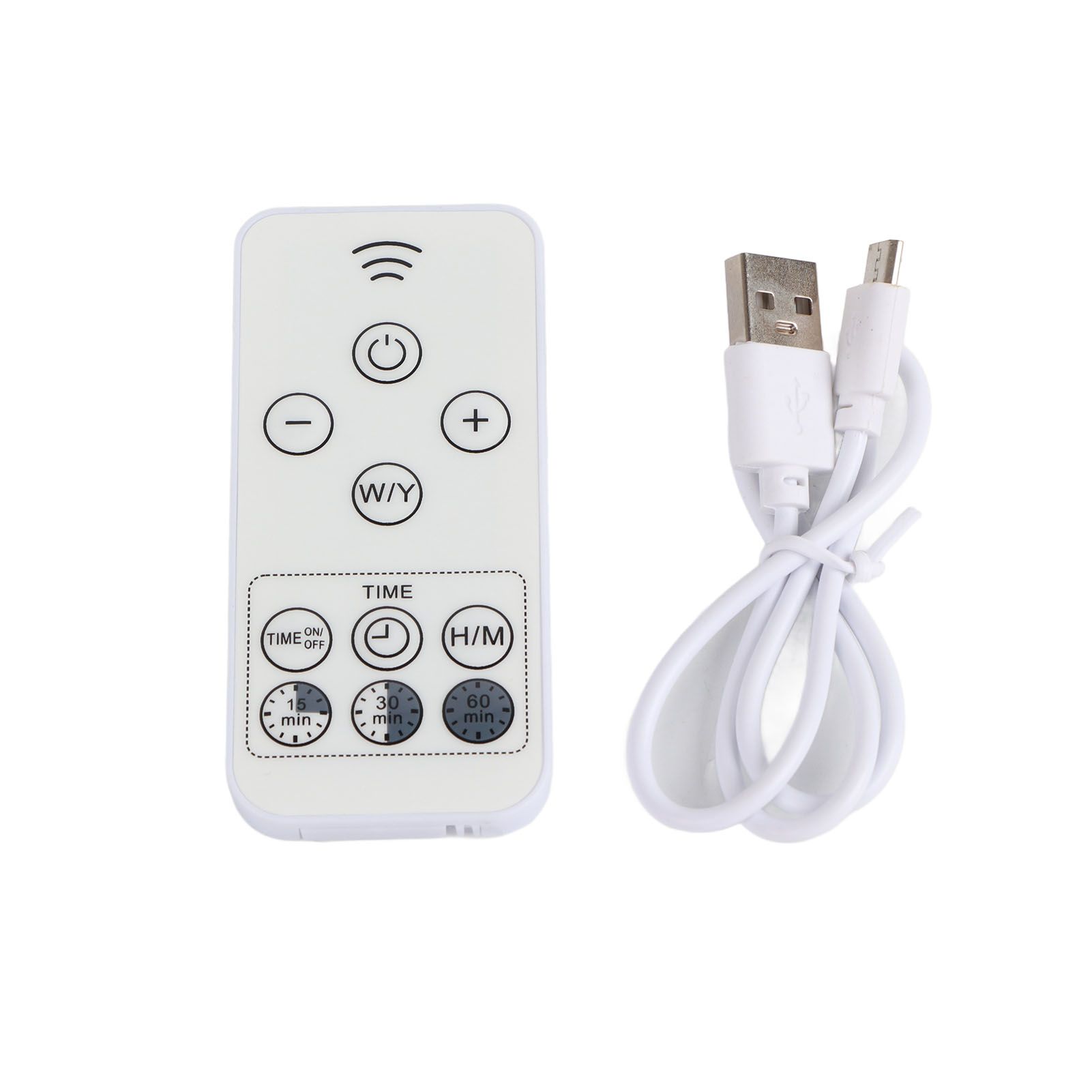 LED Night Light Rechargeable Children's Bedroom Bedside Desk Lamp Household Supplies 4w Remote Control 3 Color Clock - Image 7
