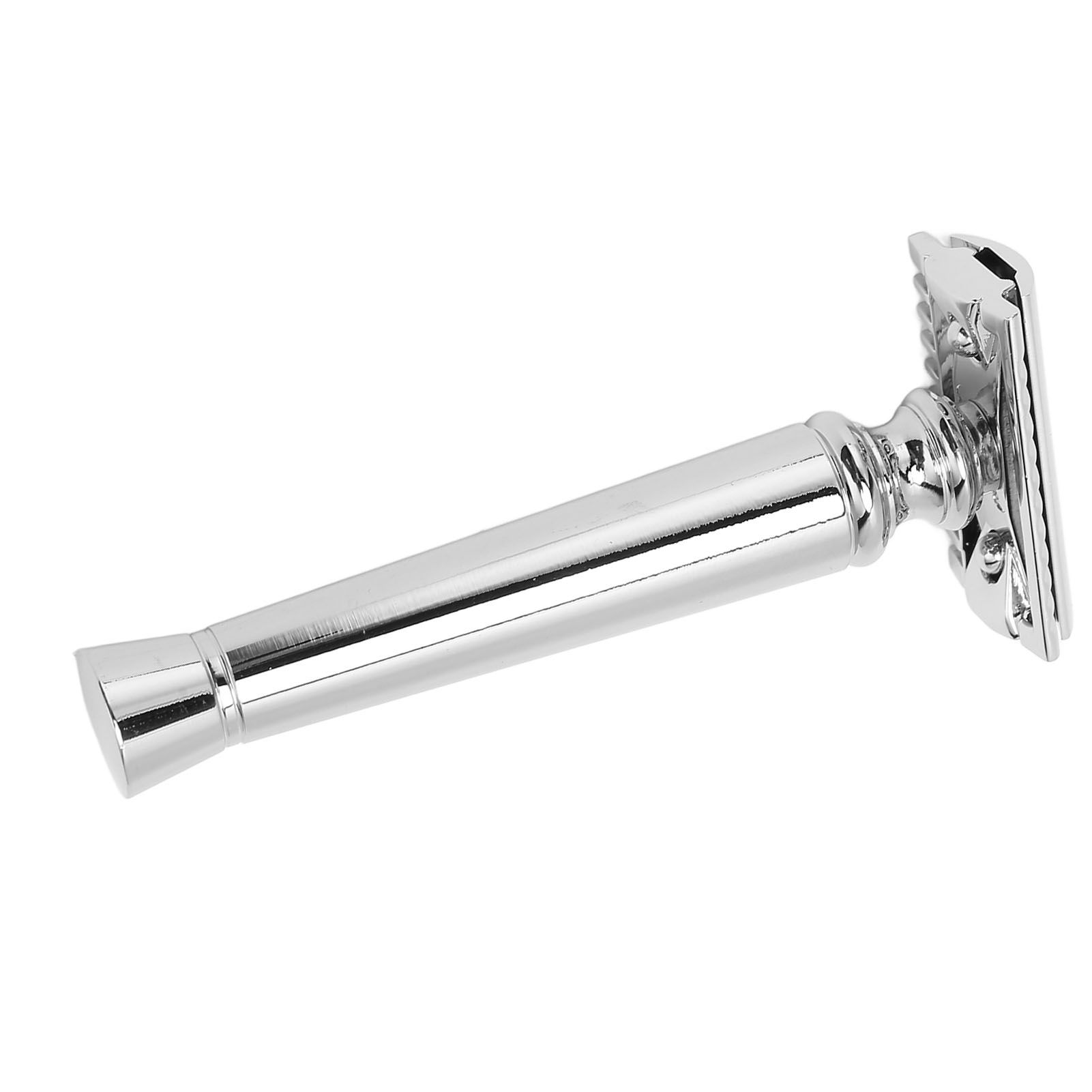 Vintage Razors High Safety Ergonomic Handle Anti Rust Classic Manual Shaver for Men Home Barber Salon Travelling Gifts 3 - Image 2