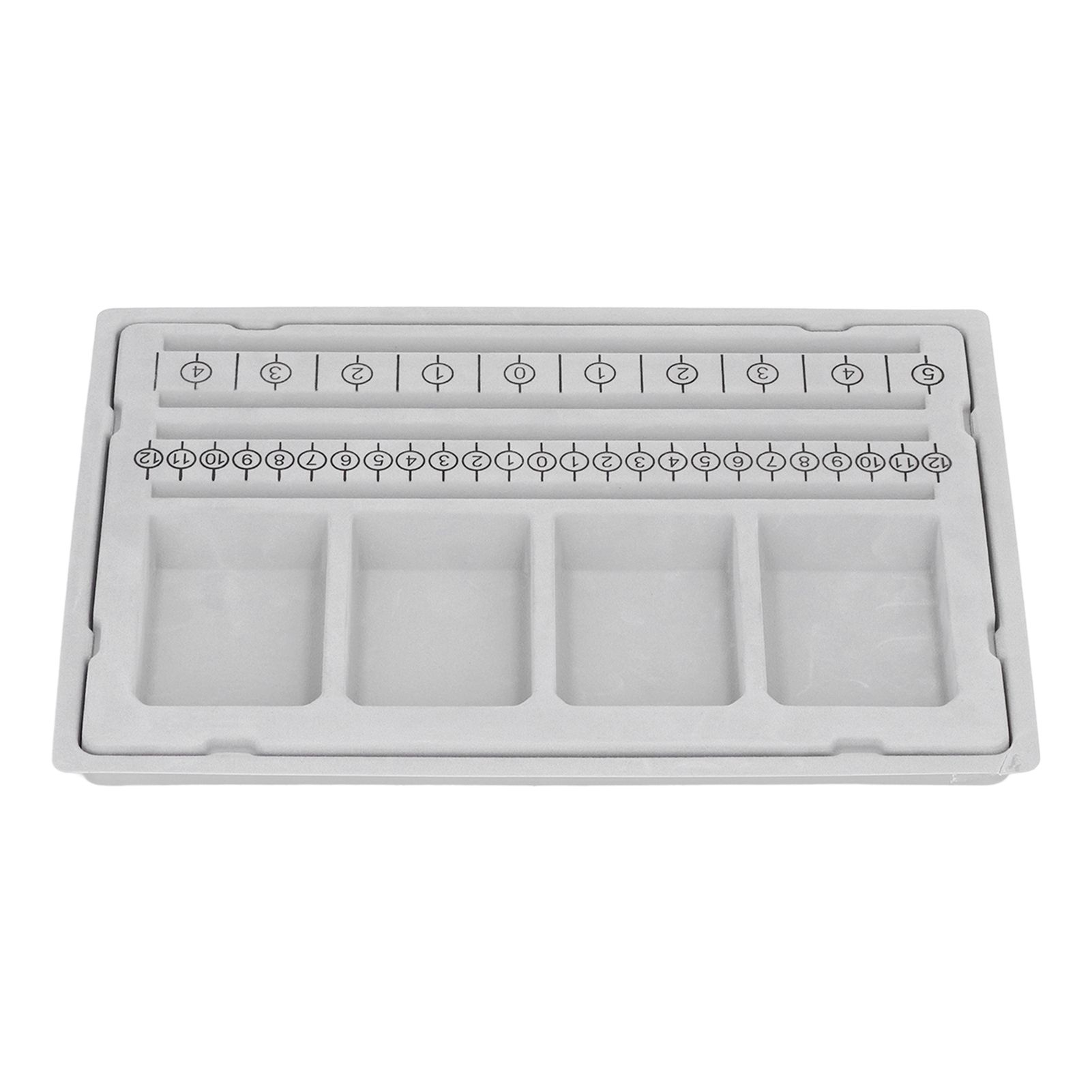 Beaded Measuring Board 4 Straight Channels 4 Recessed Compartments Bead Design Board for Creating Bracelets Necklaces - Image 8
