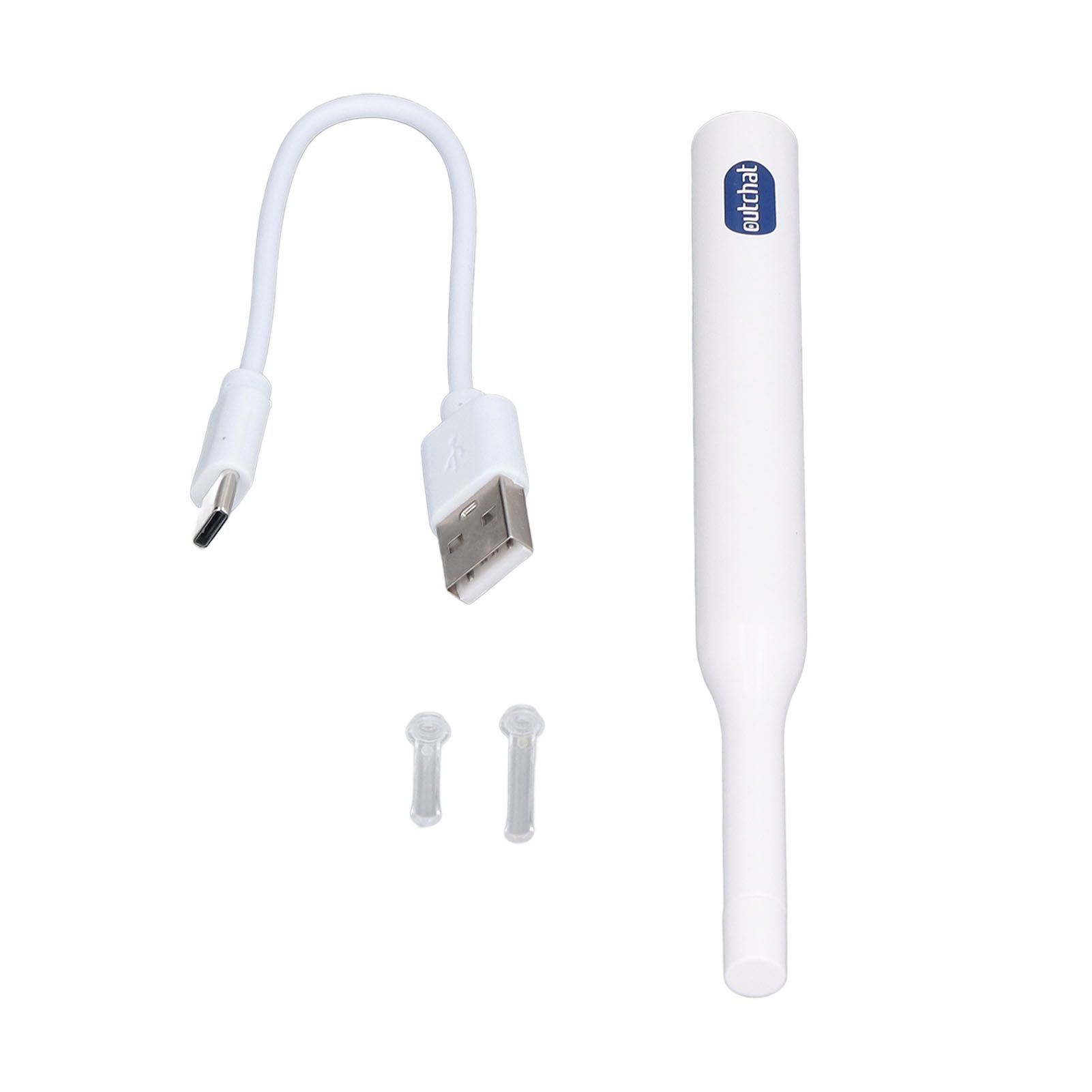 Wireless Otoscope 2.4Ghz Wireless 360 Degrees Wide Angle Lens 20fps CMOS Type C Charging Ear Scope for Home Hospital A - Image 2