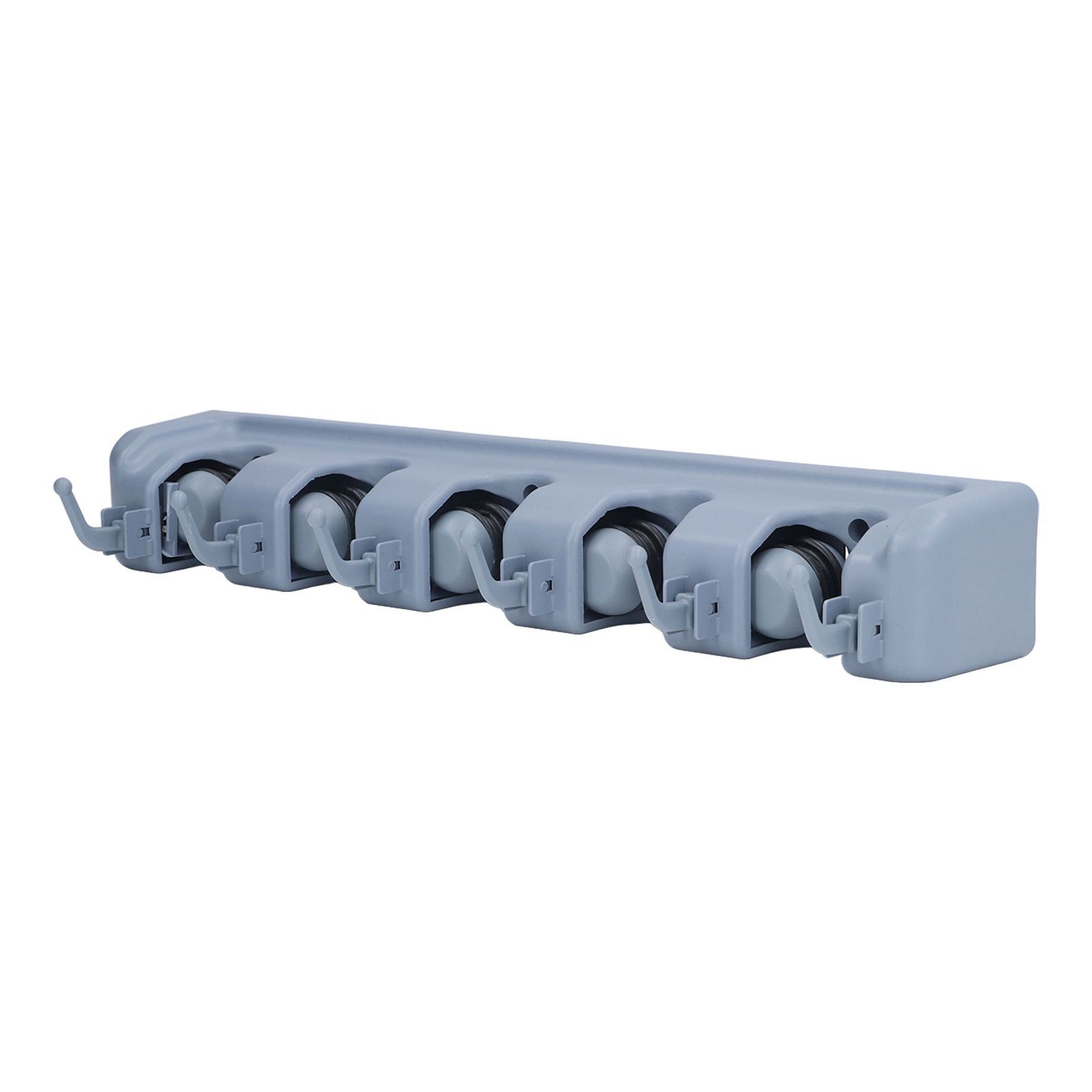 Mop Broom Holder Multifunctional Space Saving Broom Wall Mounted Rack for Kitchen Bathroom Garden Garage A - Image 7