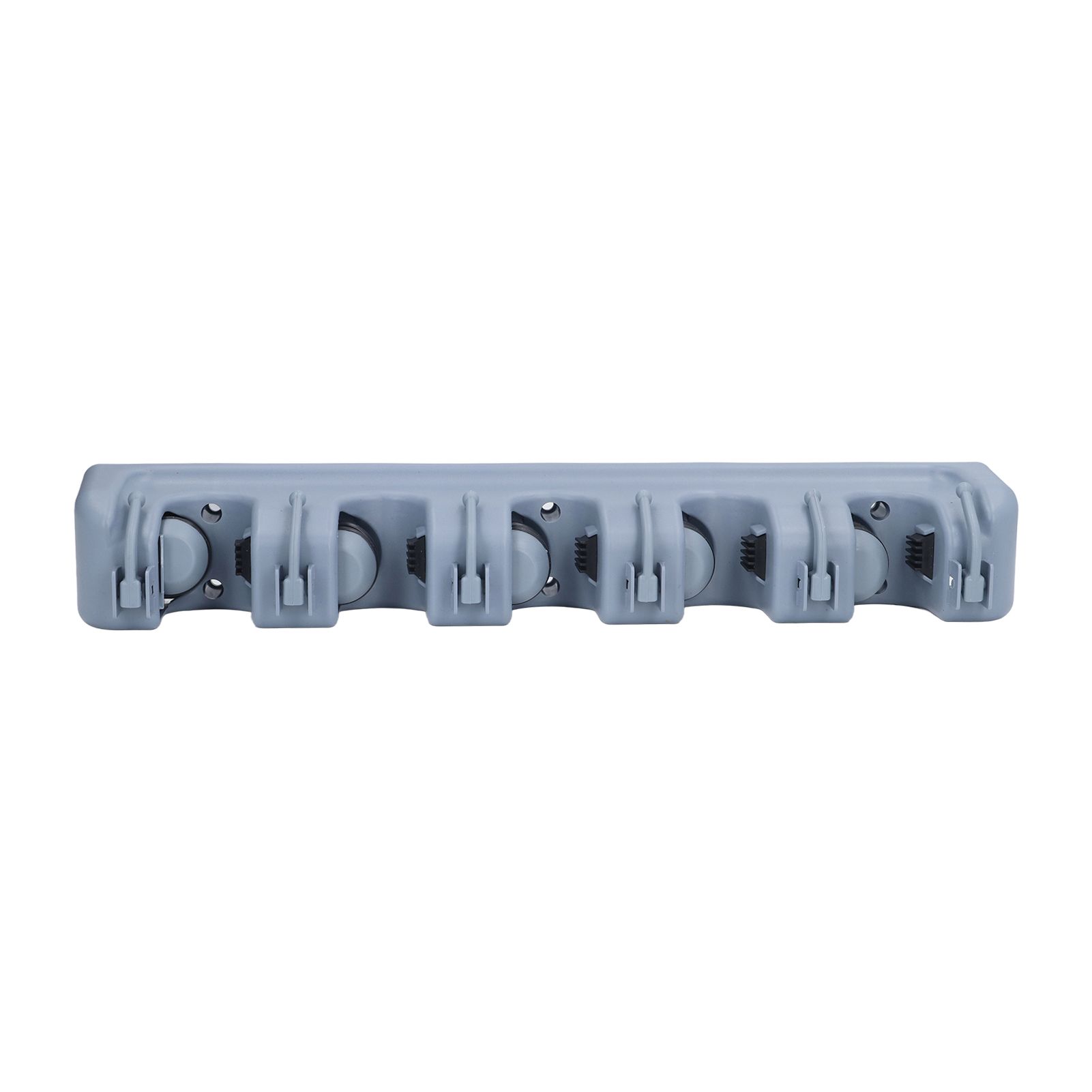 Mop Broom Holder Multifunctional Space Saving Broom Wall Mounted Rack for Kitchen Bathroom Garden Garage A - Image 8