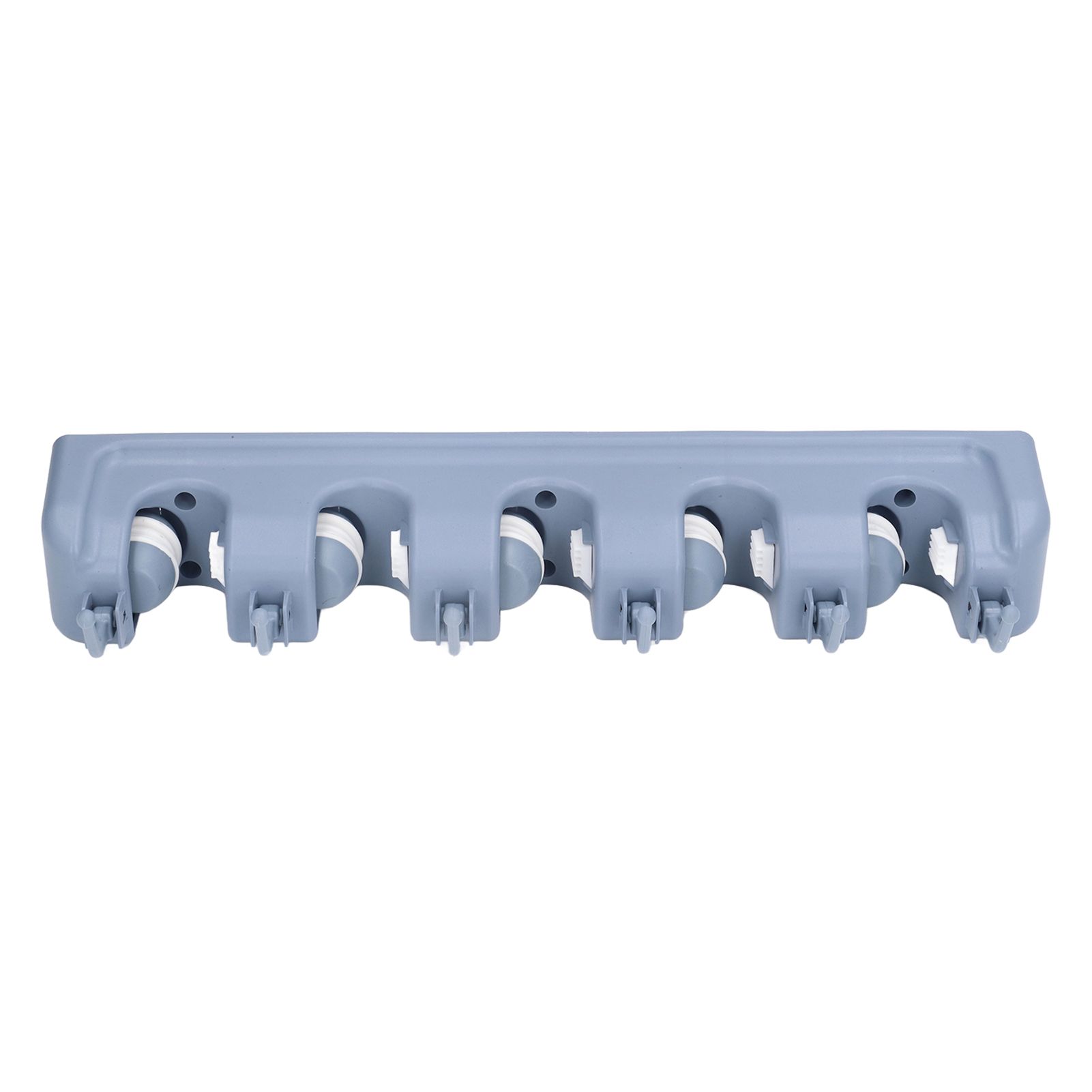 Mop Broom Holder Multifunctional Space Saving Broom Wall Mounted Rack for Kitchen Bathroom Garden Garage B - Image 8