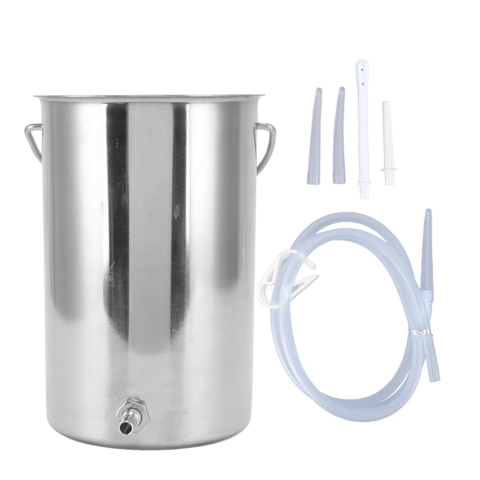 Stainless Steel Enema Bucket Food Grade Coffee Enema Bucket Kit for Household Cleaning Detox Equipment - Image 1