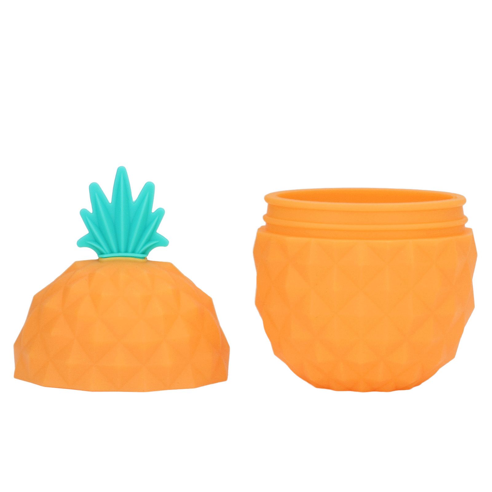 Pineapple Style Face Massage Ice Cube Roller Silicone Face Massage Ice Tray Mold Skin Care Beauty Tool Orange - Image 4