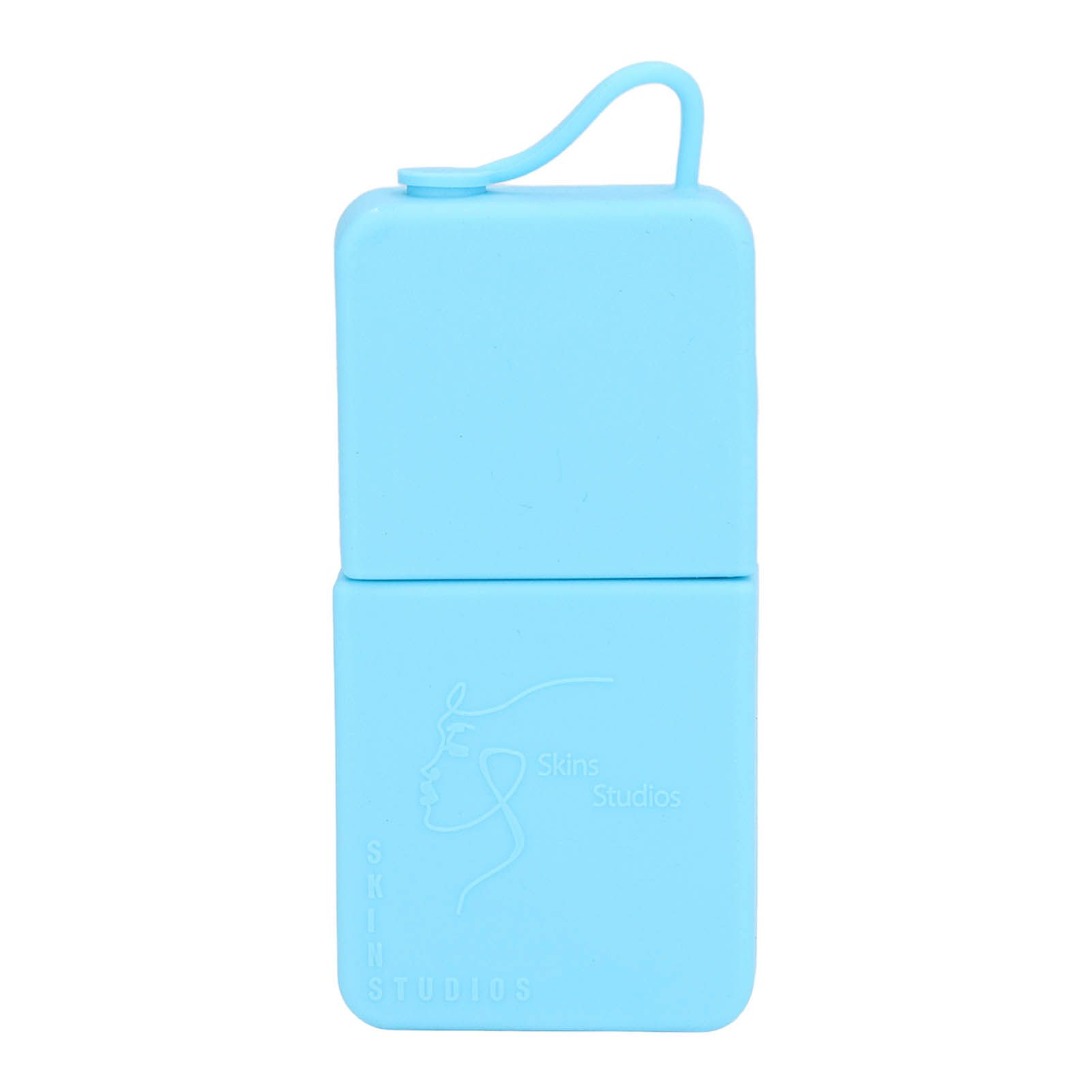 Ice Face Eye Roller Silicone Face Massage Ice Cube Roller Mold Skin Care Beauty Tool blue - Image 1