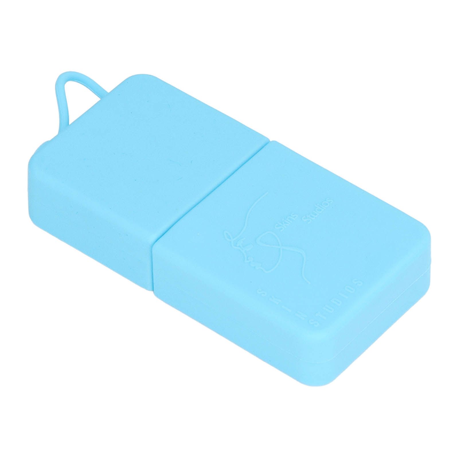Ice Face Eye Roller Silicone Face Massage Ice Cube Roller Mold Skin Care Beauty Tool blue - Image 3