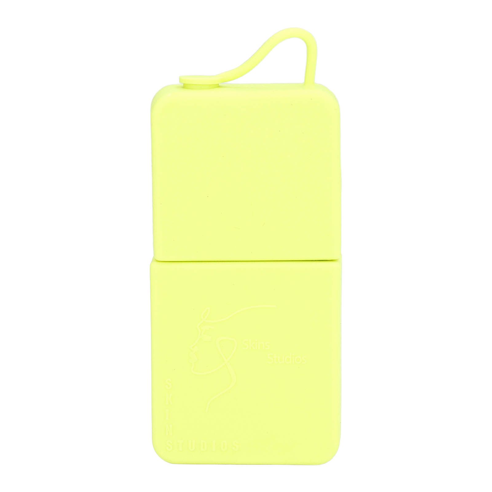Ice Face Eye Roller Silicone Face Massage Ice Cube Roller Mold Skin Care Beauty Tool Fluorescent Yellow - Image 1