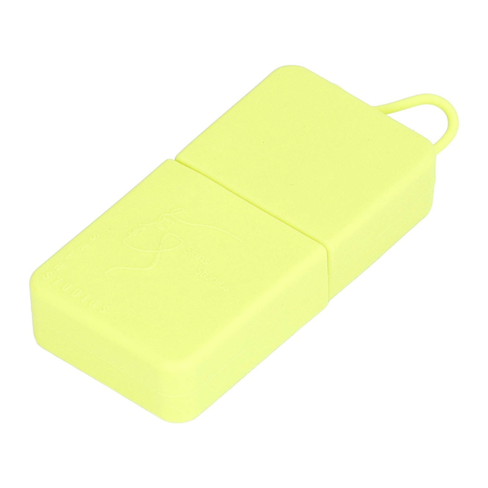 Ice Face Eye Roller Silicone Face Massage Ice Cube Roller Mold Skin Care Beauty Tool Fluorescent Yellow - Image 2