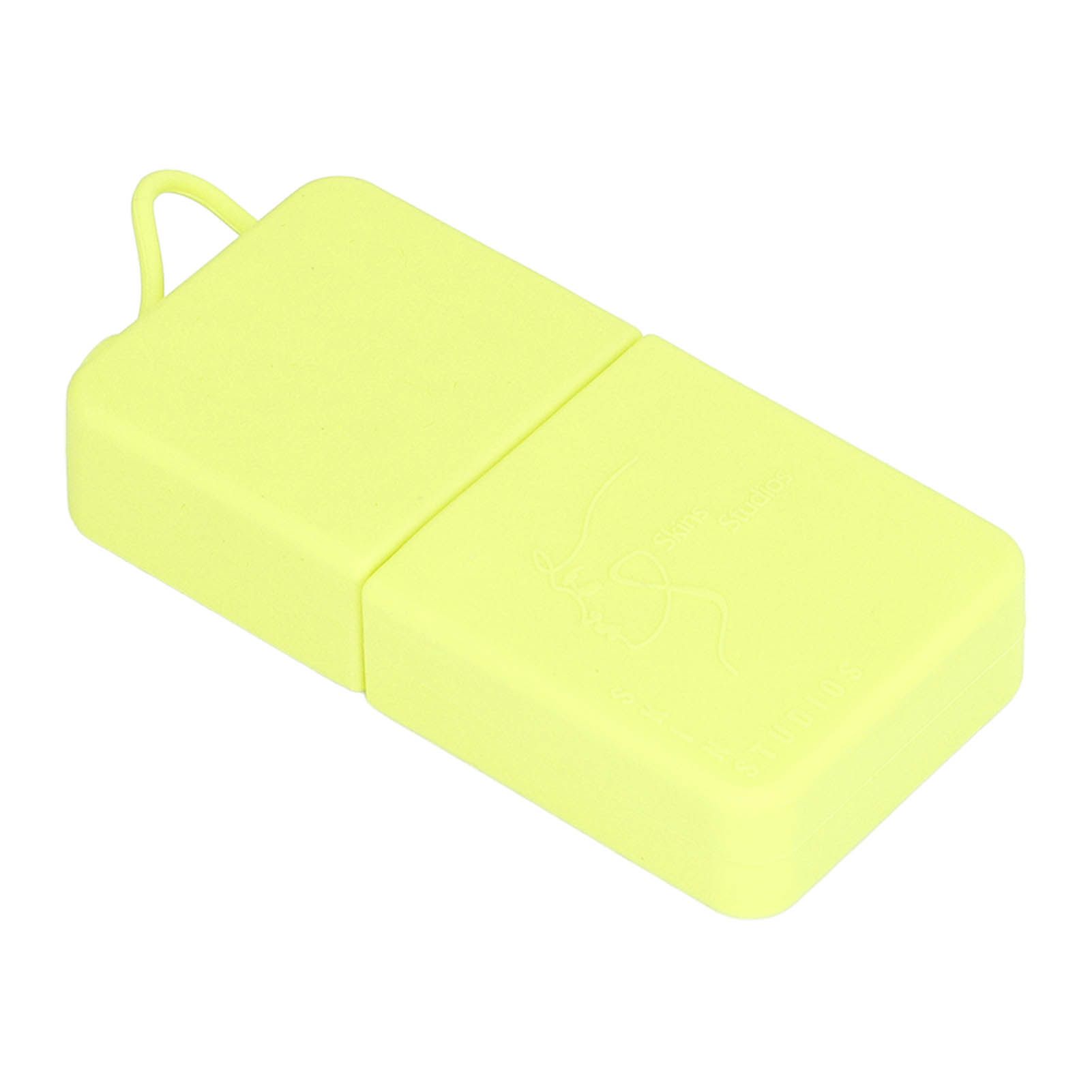 Ice Face Eye Roller Silicone Face Massage Ice Cube Roller Mold Skin Care Beauty Tool Fluorescent Yellow - Image 3