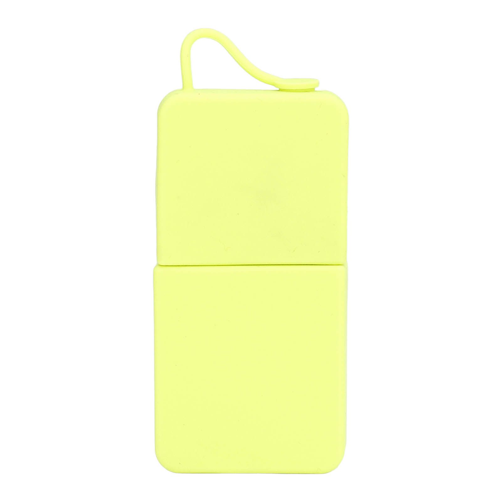 Ice Face Eye Roller Silicone Face Massage Ice Cube Roller Mold Skin Care Beauty Tool Fluorescent Yellow - Image 8