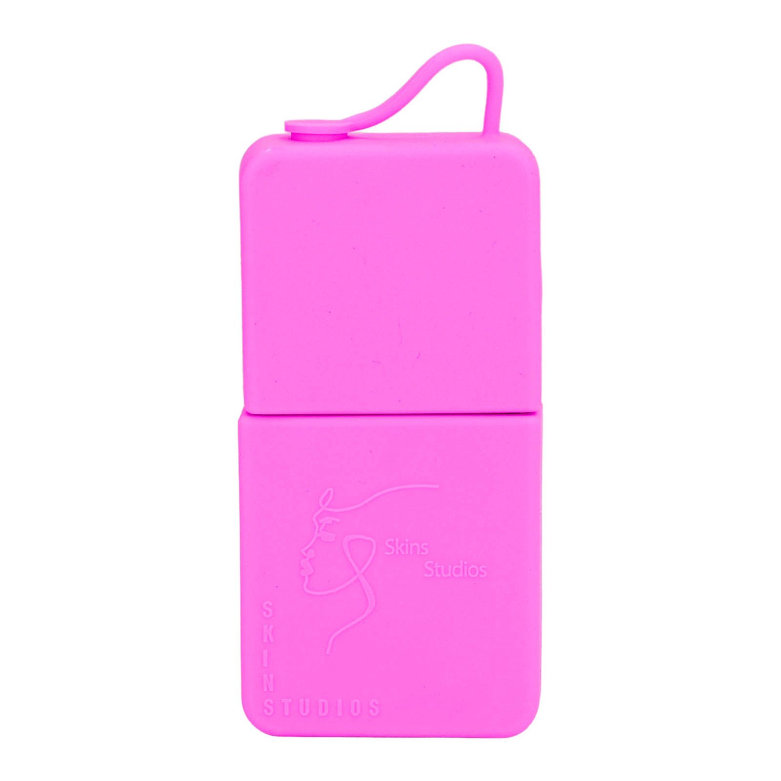 Ice Face Eye Roller Silicone Face Massage Ice Cube Roller Mold Skin Care Beauty Tool Rose Red - Image 1