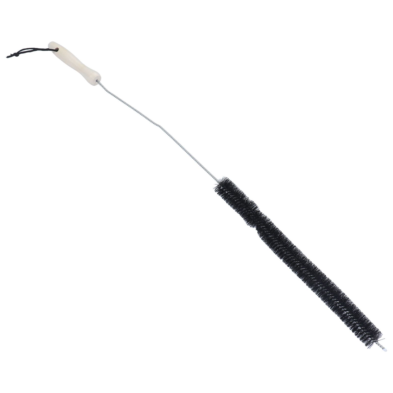 Stainless Steel Dryer Vent Cleaner Brush Multifunctional Bendable Pipe Cleaning Brush with Wood Handle for Home - Image 7