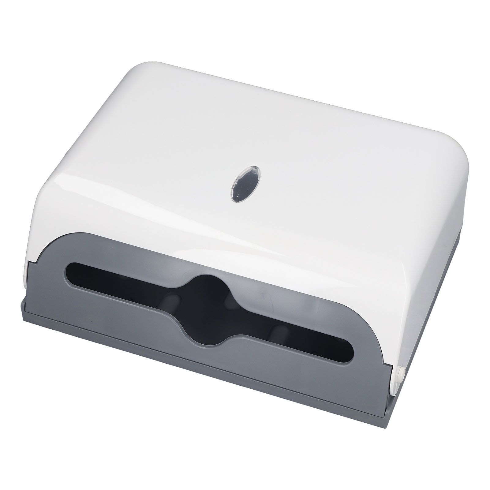 Paper Towel Dispenser Wall Mounted Safe Sturdy ABS Glossy Corner Bathroom Paper Towel Holder for Bathroom Toilet - Image 3