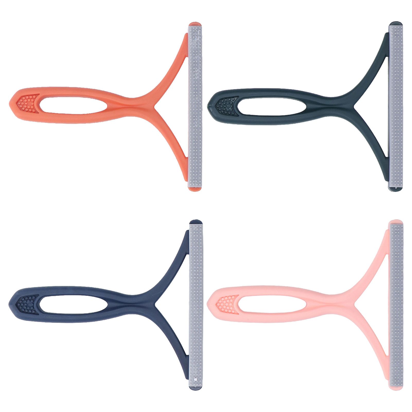 4pcs Double Sided Lint Remover Portable Fluff Shaver Carpet Cleaning Scraper for Home Clothing - Image 3