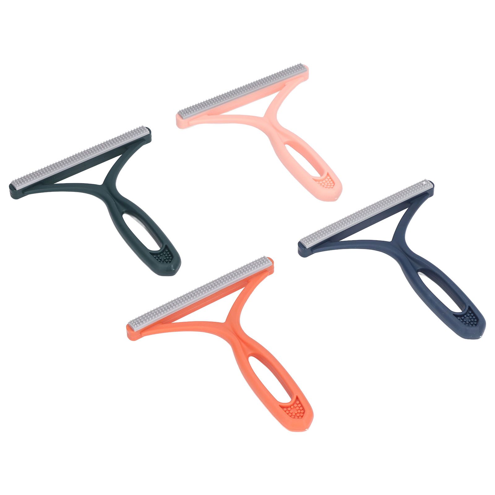 4pcs Double Sided Lint Remover Portable Fluff Shaver Carpet Cleaning Scraper for Home Clothing - Image 4