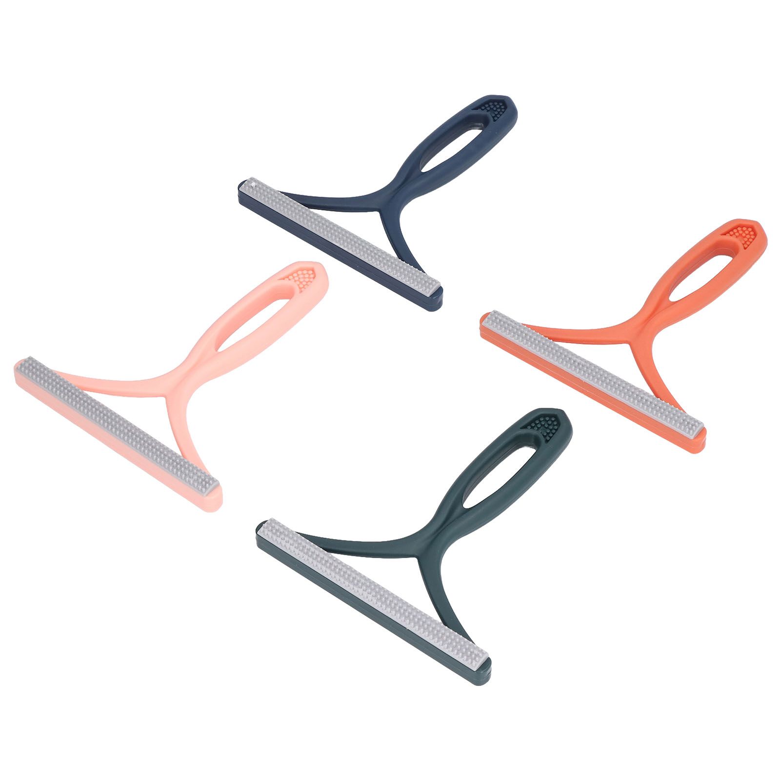 4pcs Double Sided Lint Remover Portable Fluff Shaver Carpet Cleaning Scraper for Home Clothing - Image 5