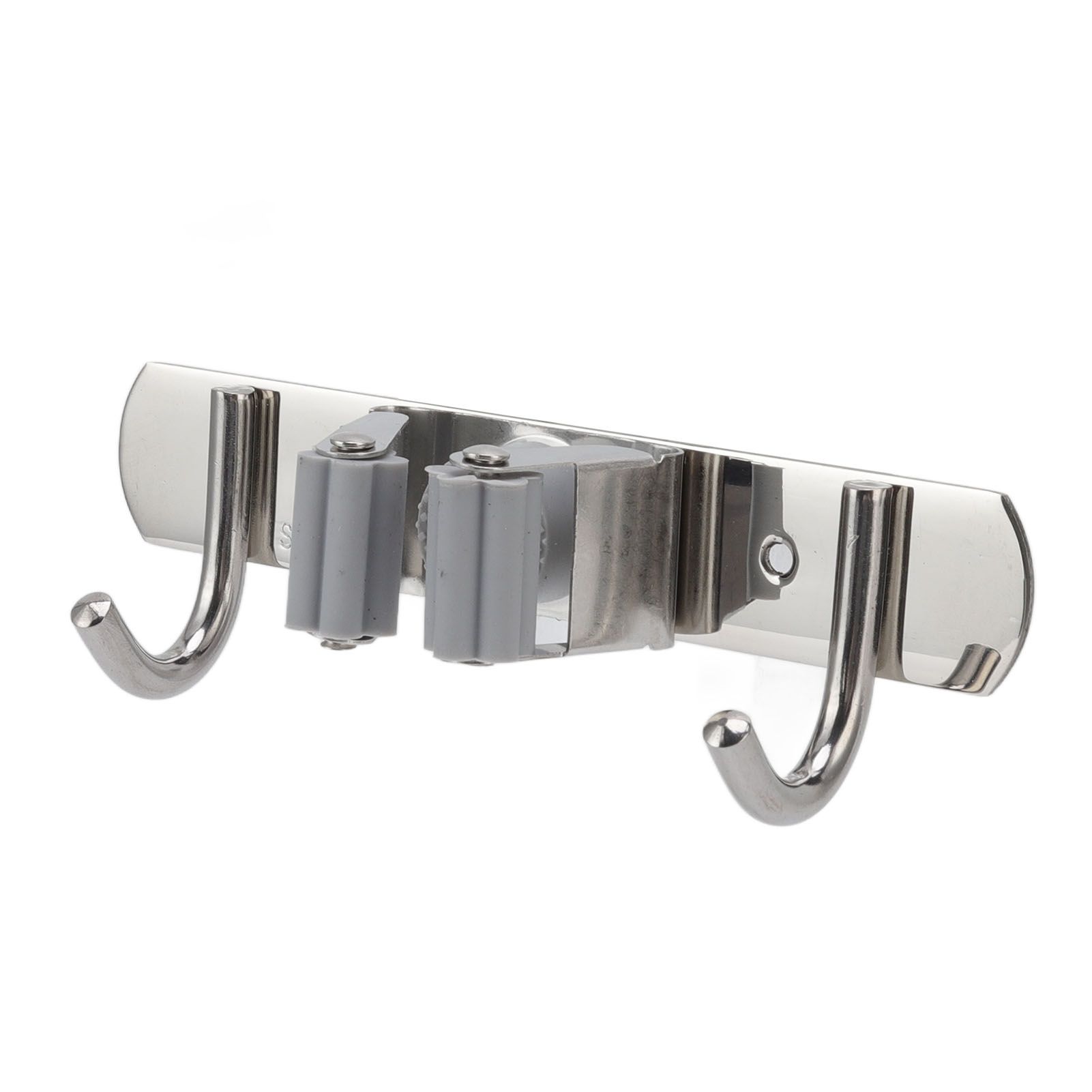 Wall Mounted Mop Organizer Holder Kitchen Bathroom Hardware Hook Pendant Balcony Mop Clip Rag Hook Punch Free Perforations - Image 8
