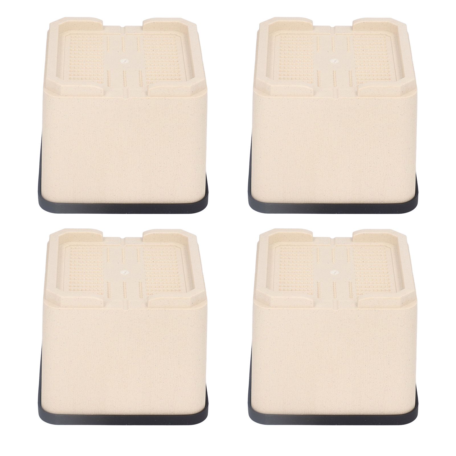 4Pcs Bed Risers Plastic Anti Vibration Pads Furniture Risers for Washing Machine Cabinet Sofa - Image 5