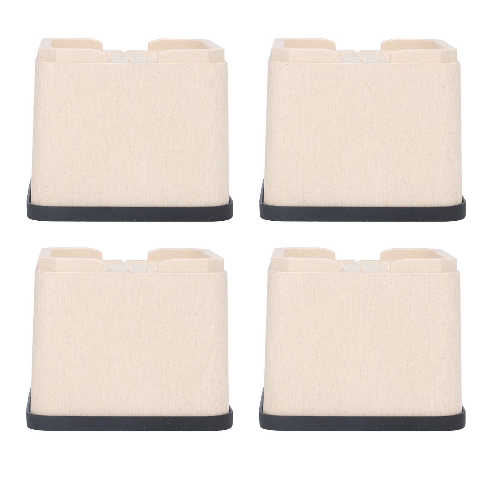 4Pcs Bed Risers Plastic Anti Vibration Pads Furniture Risers for Washing Machine Cabinet Sofa - Image 6