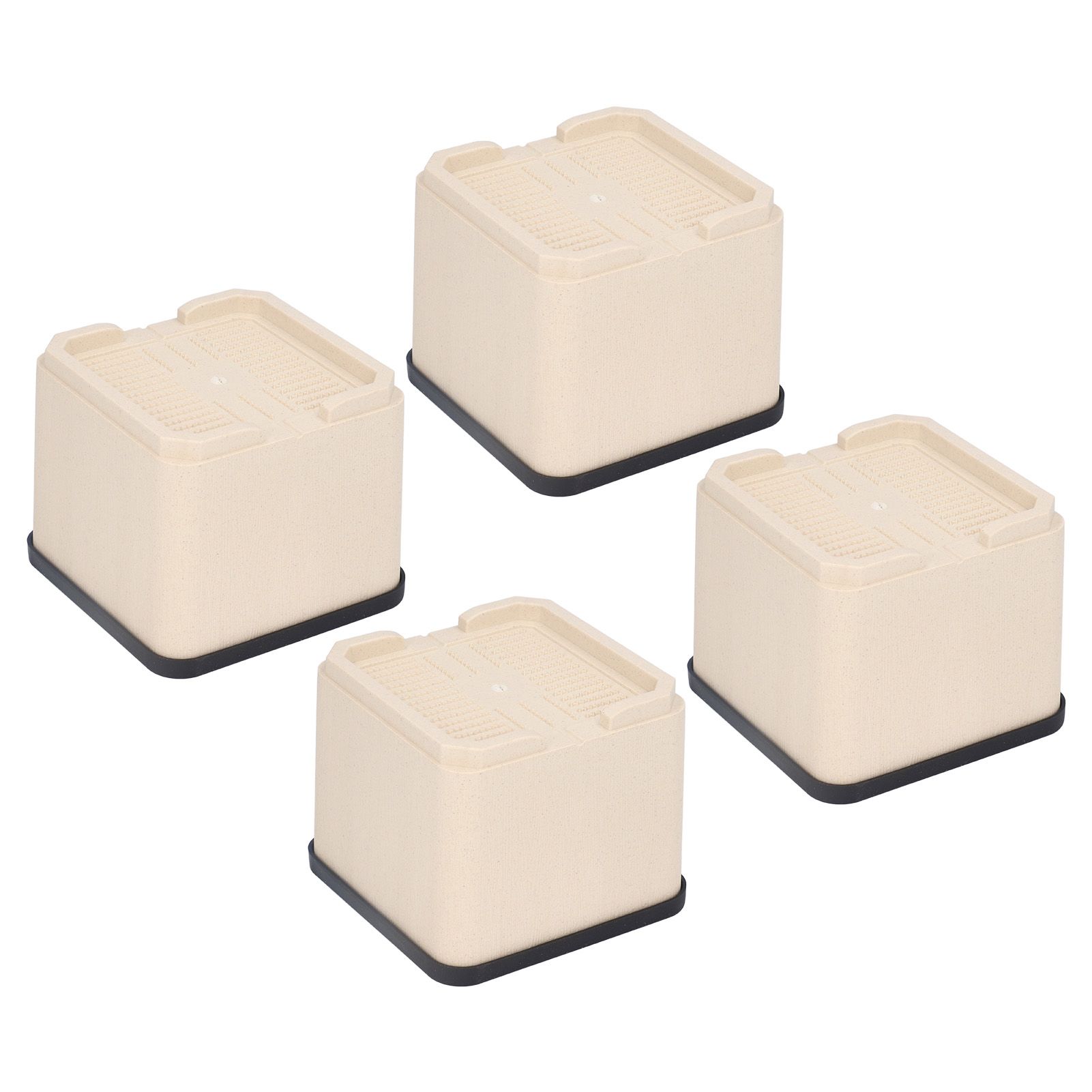 4Pcs Bed Risers Plastic Anti Vibration Pads Furniture Risers for Washing Machine Cabinet Sofa - Image 7