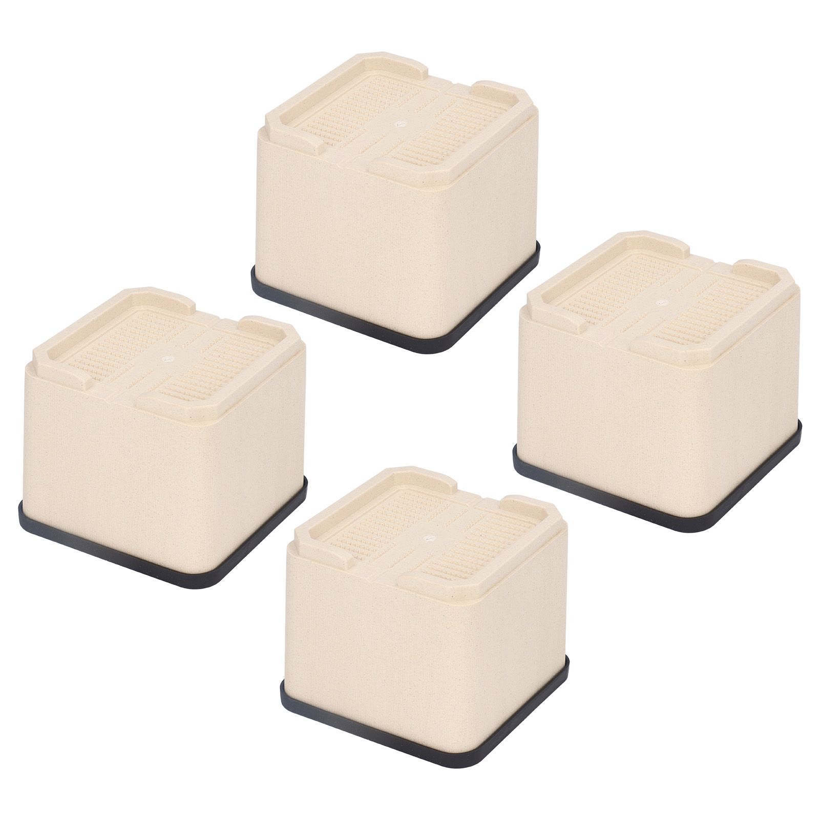 4Pcs Bed Risers Plastic Anti Vibration Pads Furniture Risers for Washing Machine Cabinet Sofa - Image 8