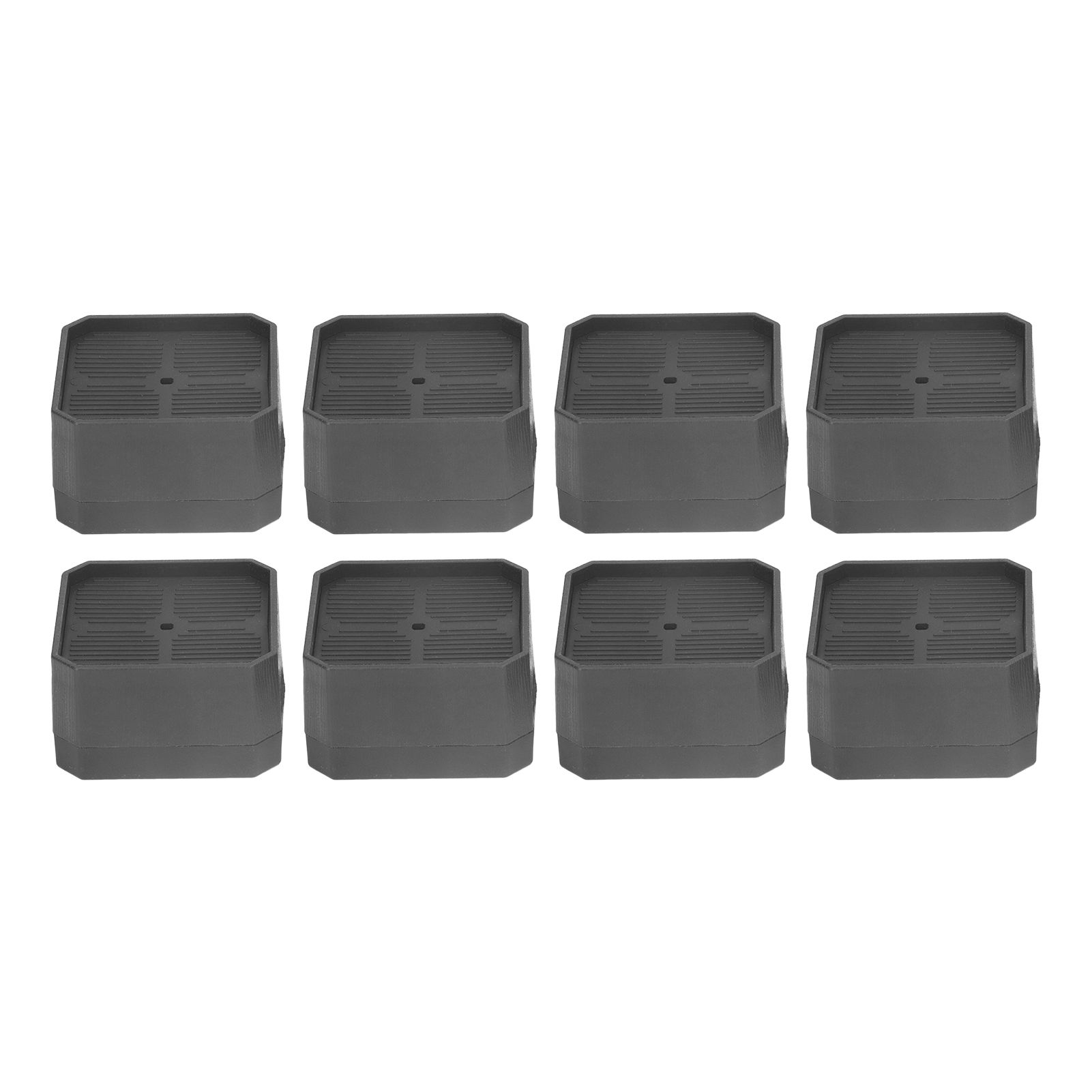 8 Set Full Covered Bed Risers Anti Slip Stackable Furniture Risers for Cabinet Washing Machine Base Tables Chairs - Image 8