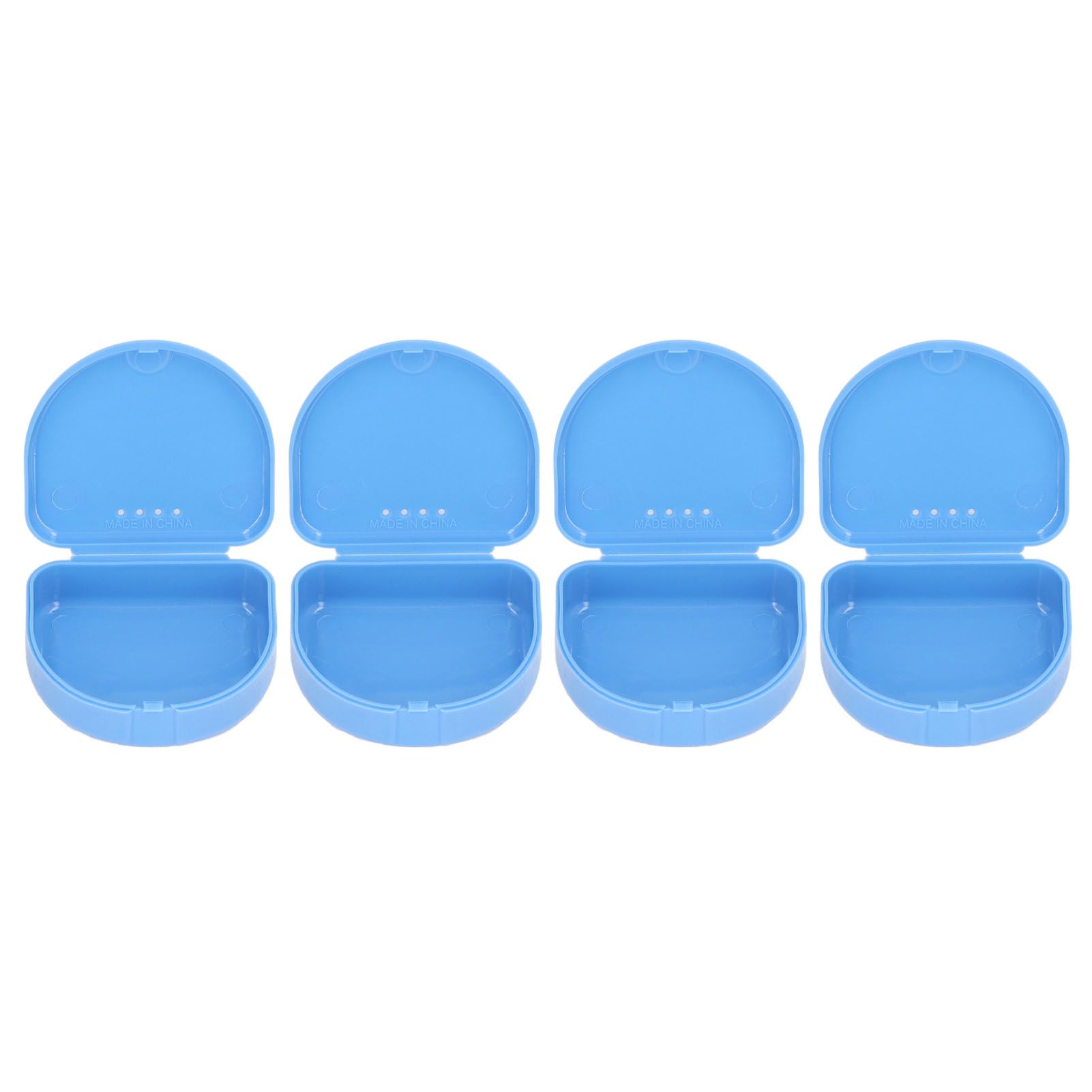 12 Pcs Denture Box Plastic Tooth Dental Orthodontic Retainer Compact Storage Case - Image 4