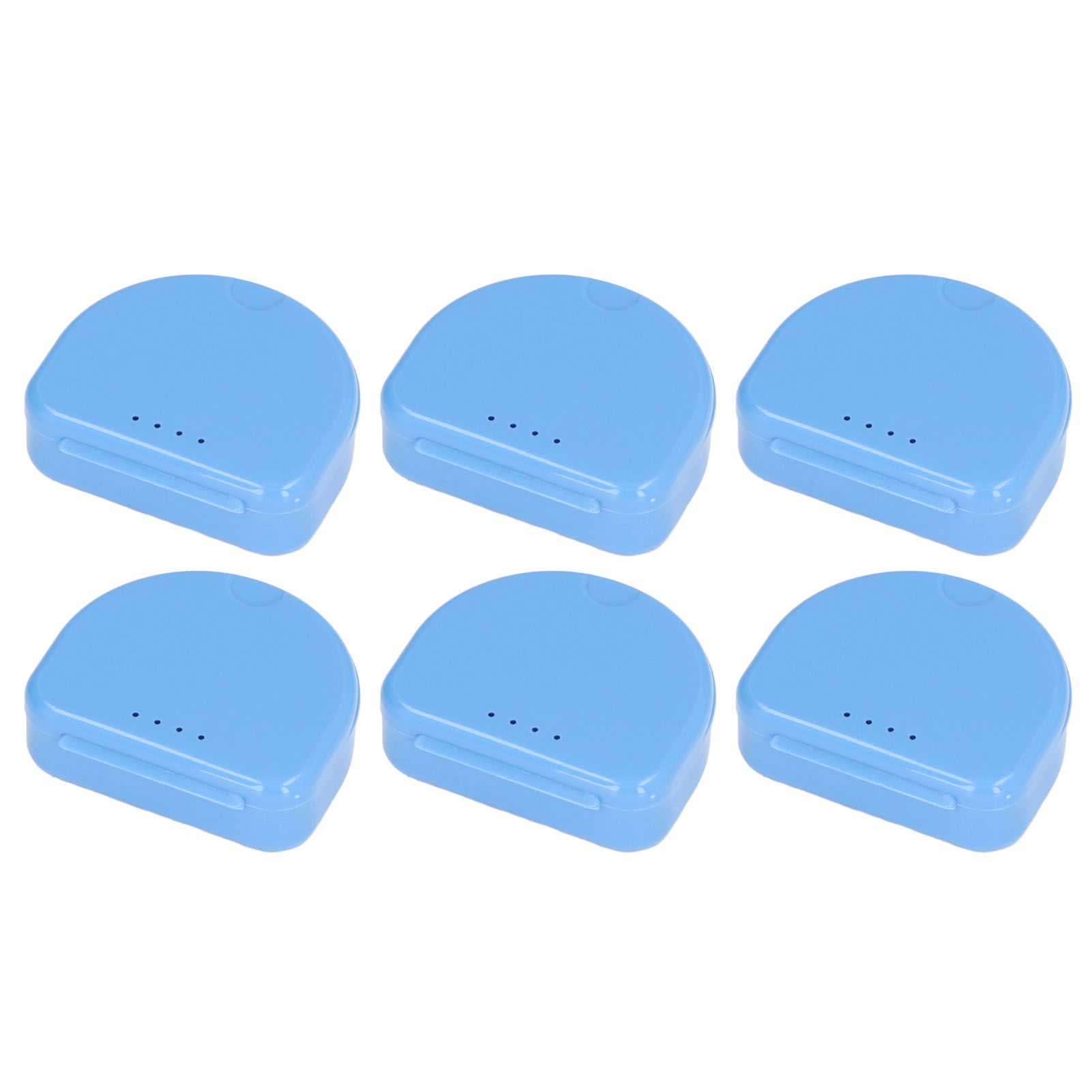 12 Pcs Denture Box Plastic Tooth Dental Orthodontic Retainer Compact Storage Case - Image 5