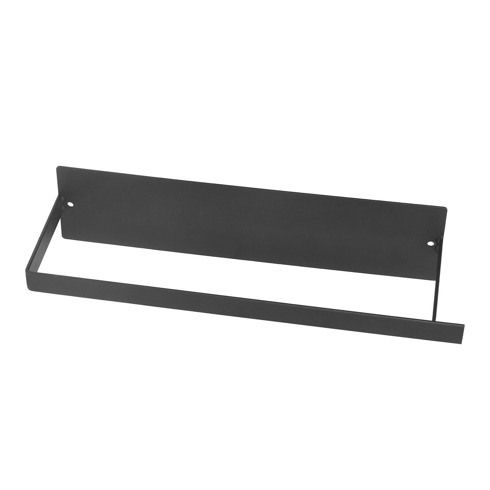 Washing Machine Hanger Holder Wall Mounted Magnetic Suction Thickened Panel Wall Towel Rack for Bathroom Wash Machine Black - Image 2