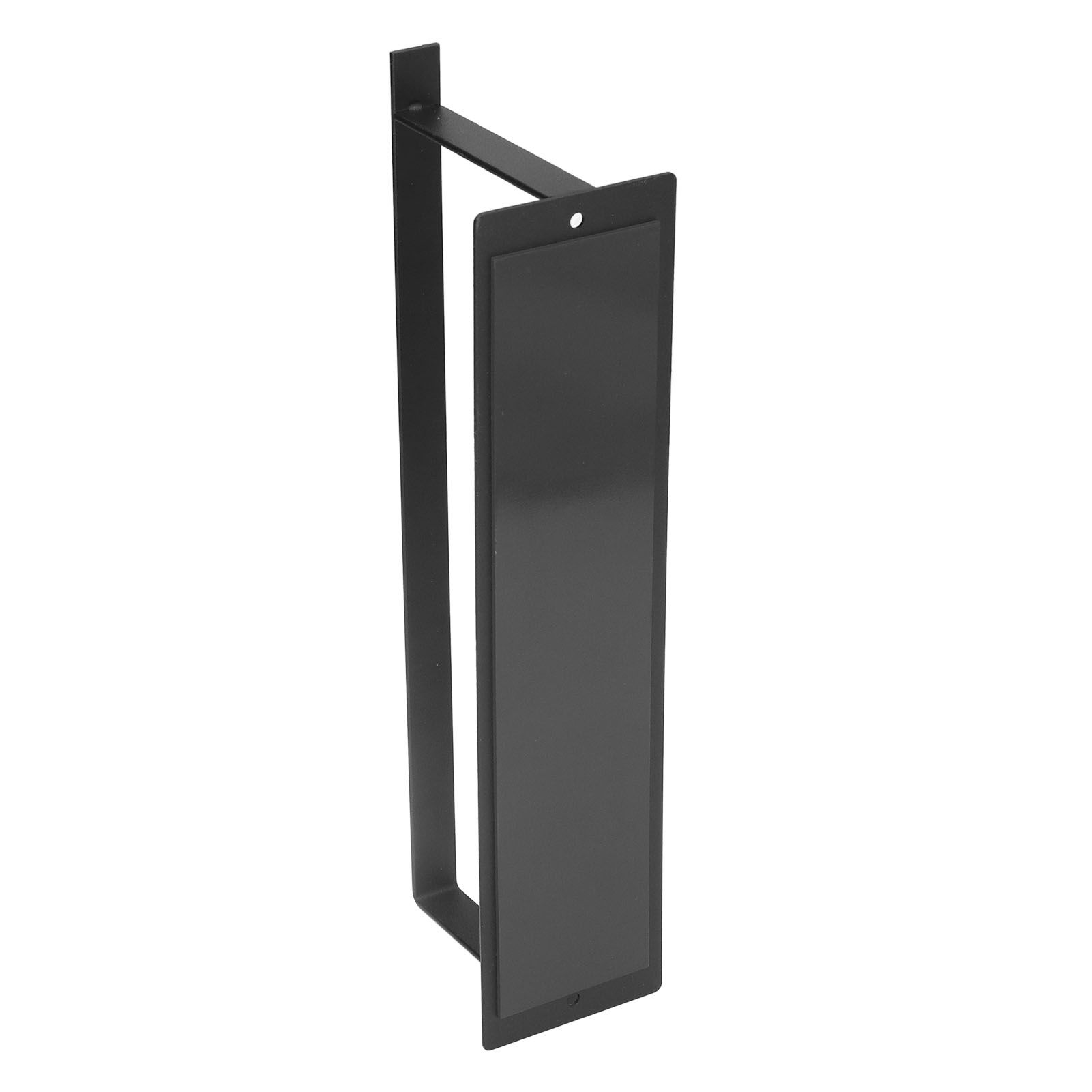 Washing Machine Hanger Holder Wall Mounted Magnetic Suction Thickened Panel Wall Towel Rack for Bathroom Wash Machine Black - Image 7