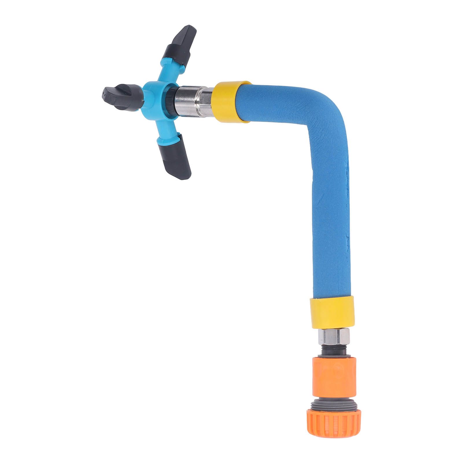 Trampoline Sprinkler Auto Rotate Children Outdoors Plastic Whirling Sprinkler for Summer Gardening Small - Image 2