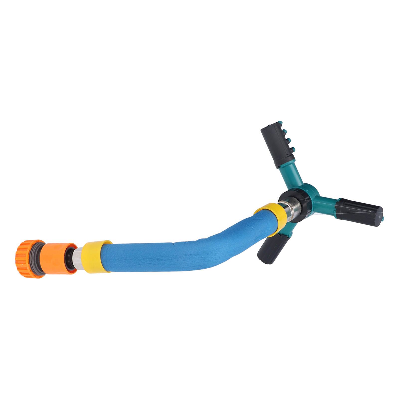 Trampoline Sprinkler Auto Rotate Children Outdoors Plastic Whirling Sprinkler for Summer Gardening Large - Image 5
